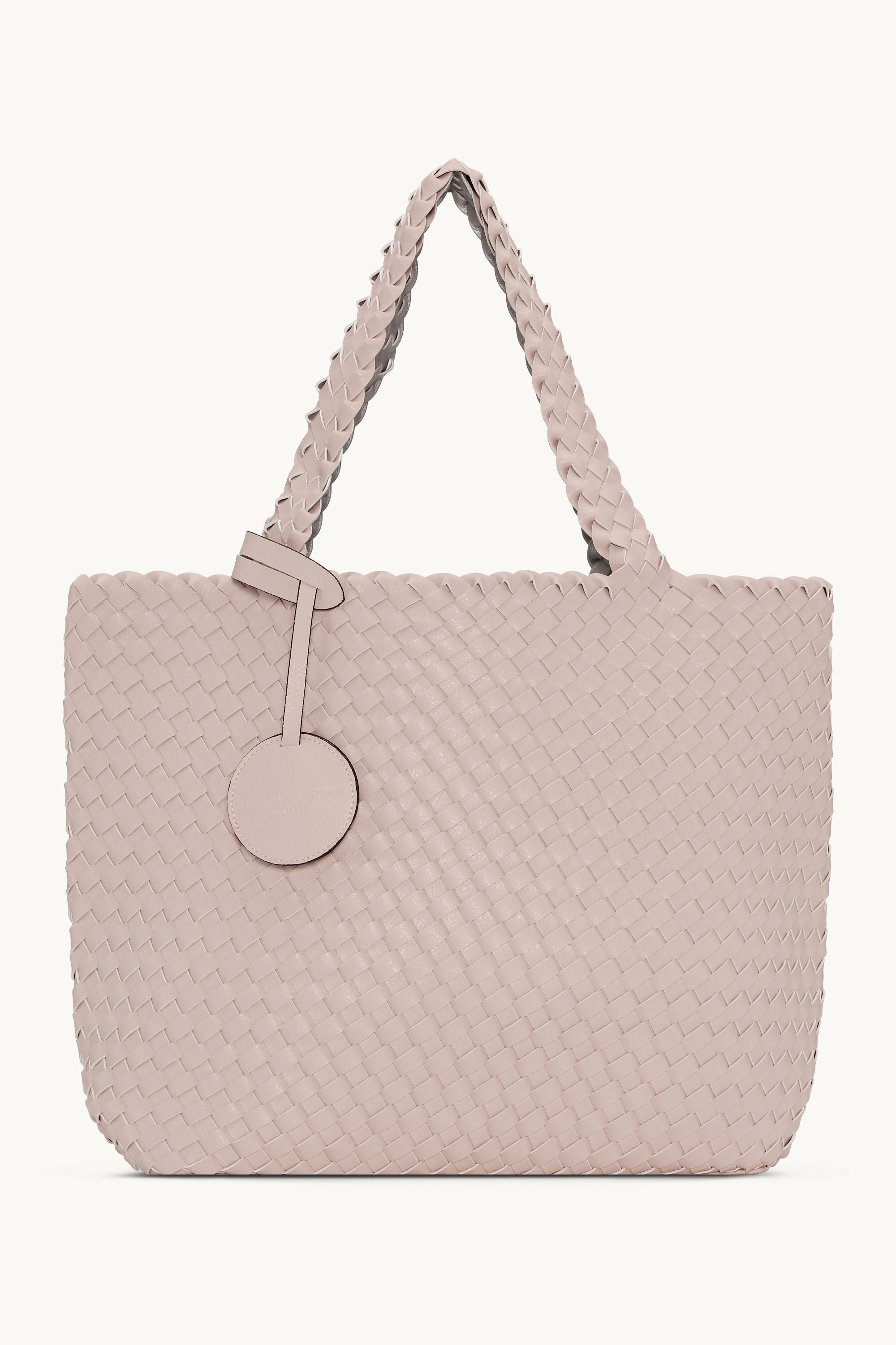 Tote Bag Geflochten - Rose Silver