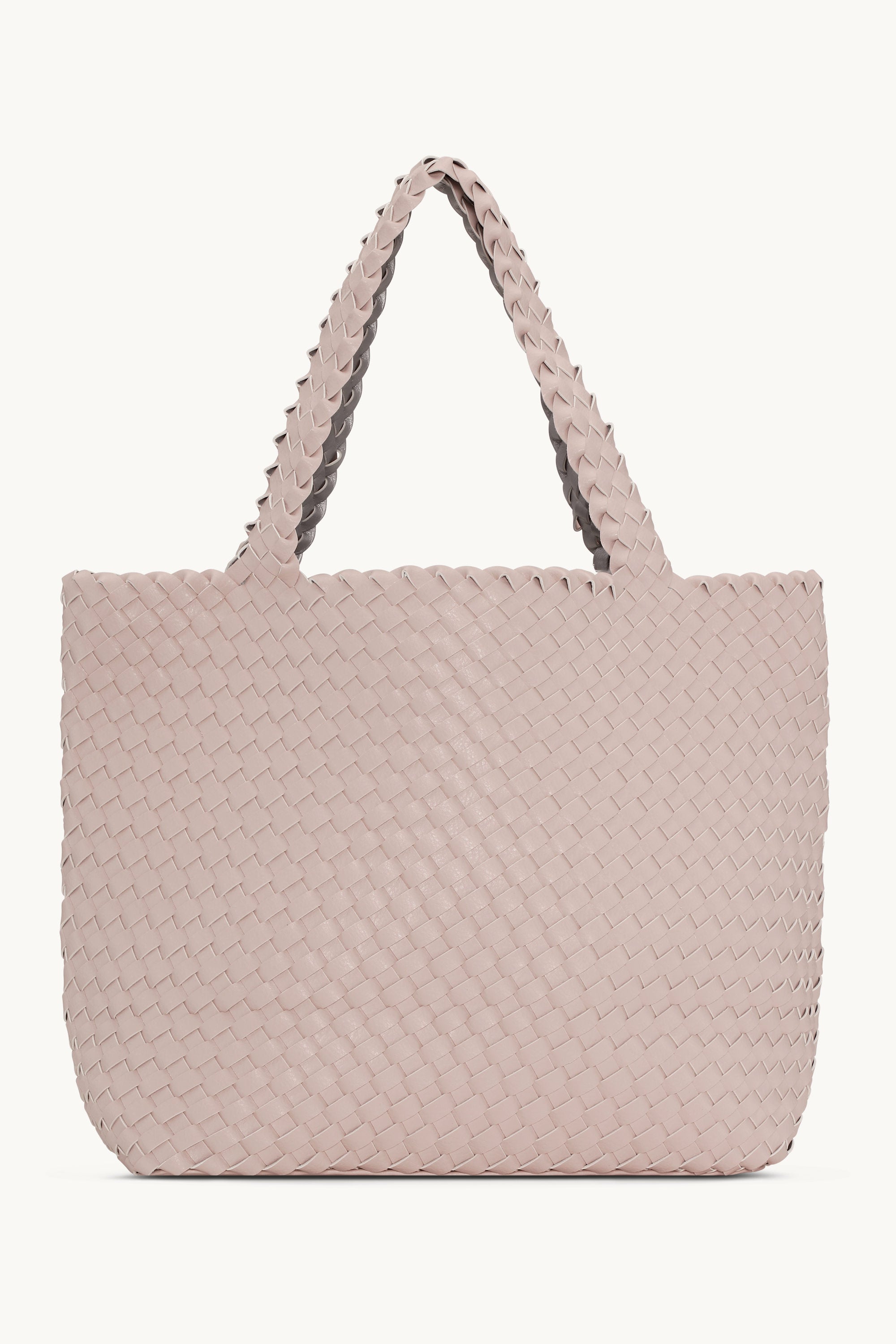 Tote Bag Geflochten - Rose Silver