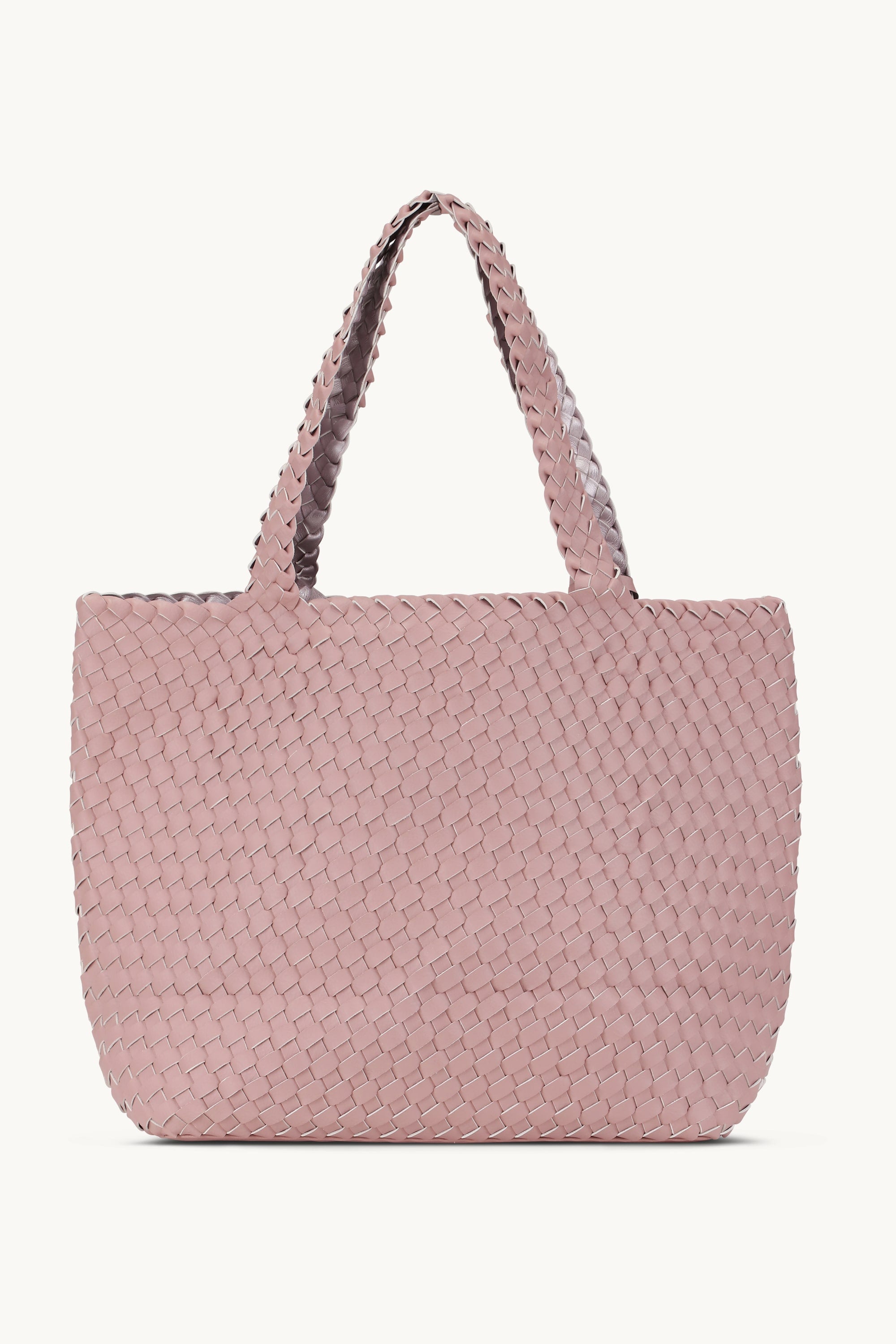 Tote Bag Geflochten - Adobe Rose Lotus