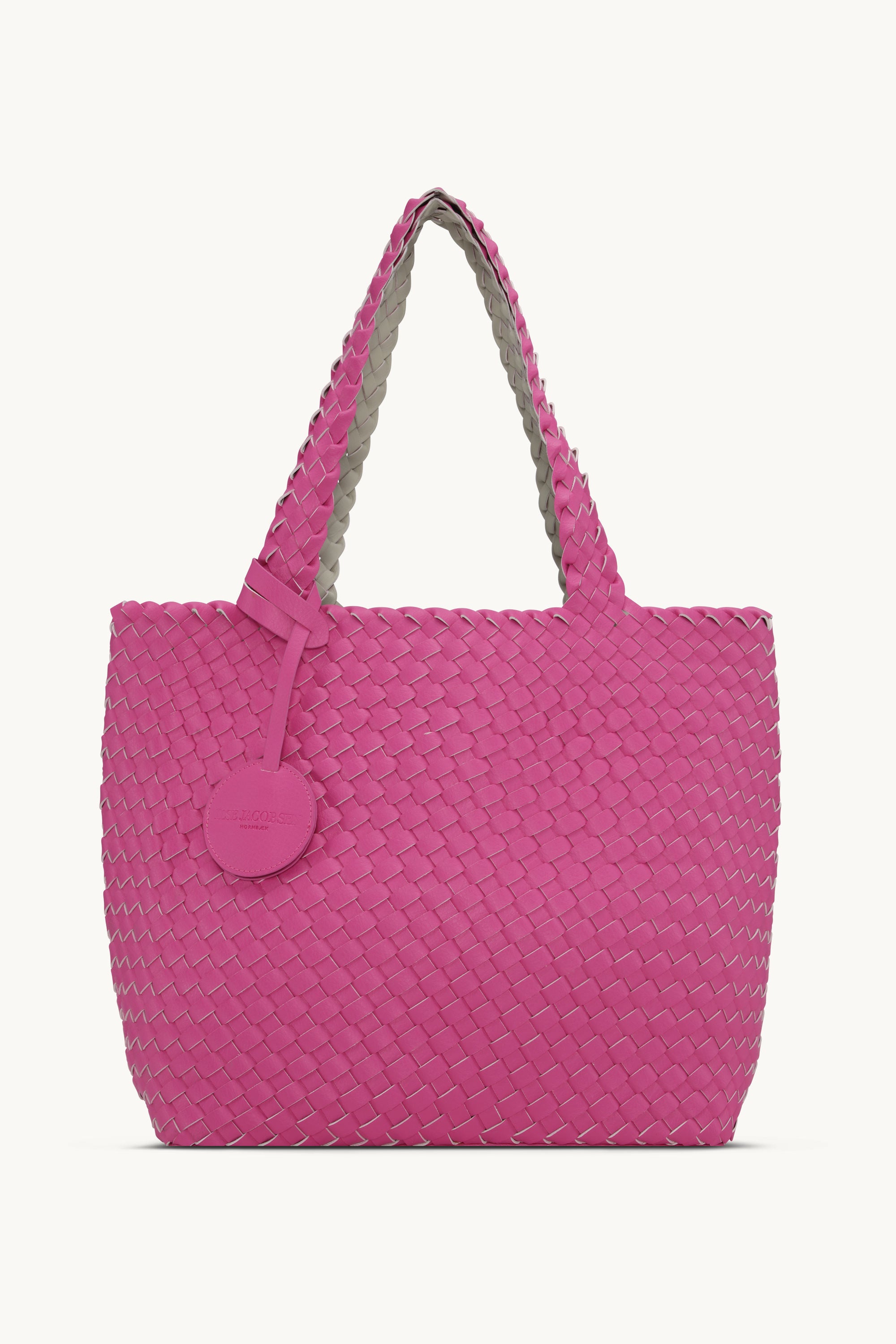 Tote Bag Geflochten - Azalea Pink Sand