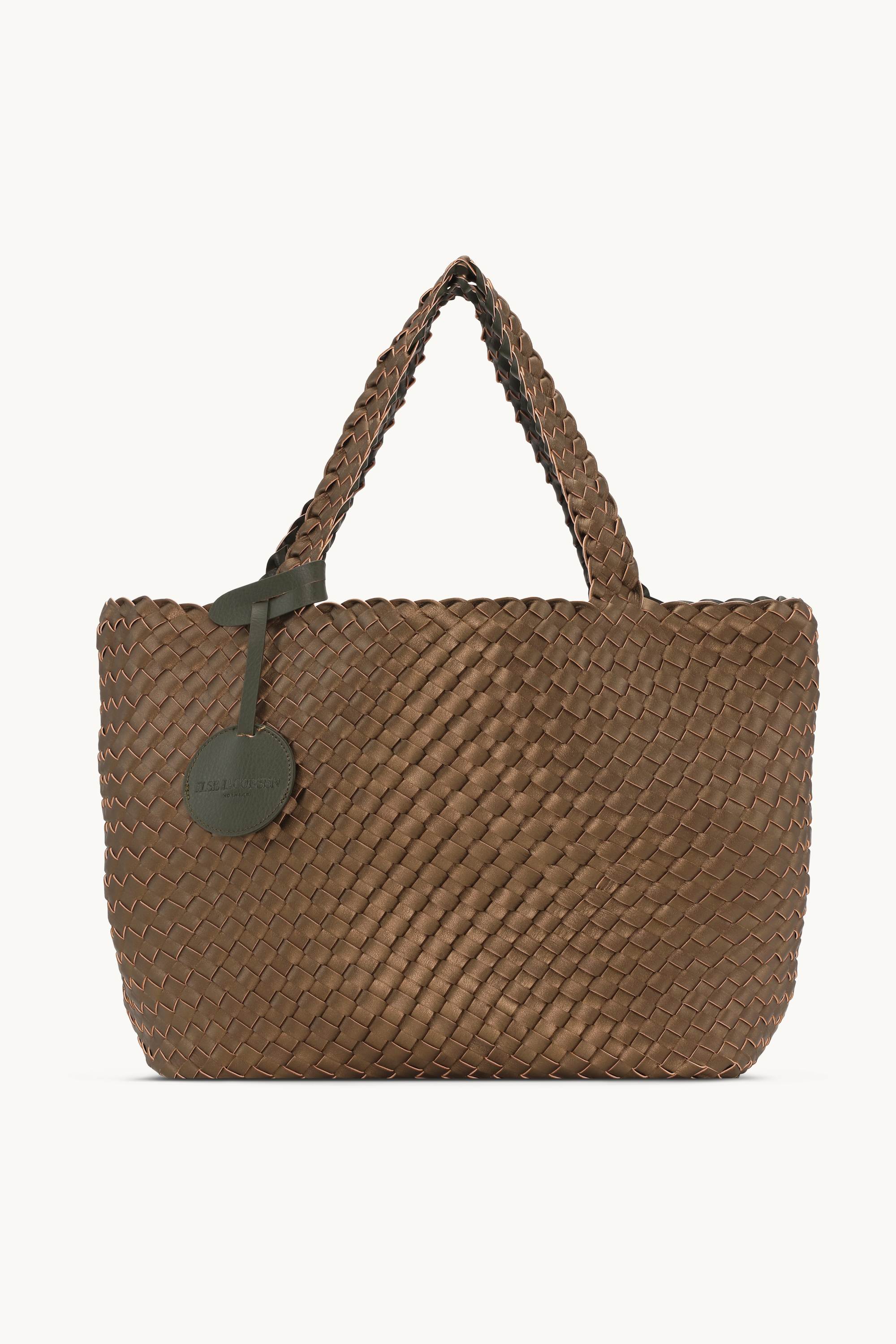Tote Bag Geflochten - Army Olive Leaf