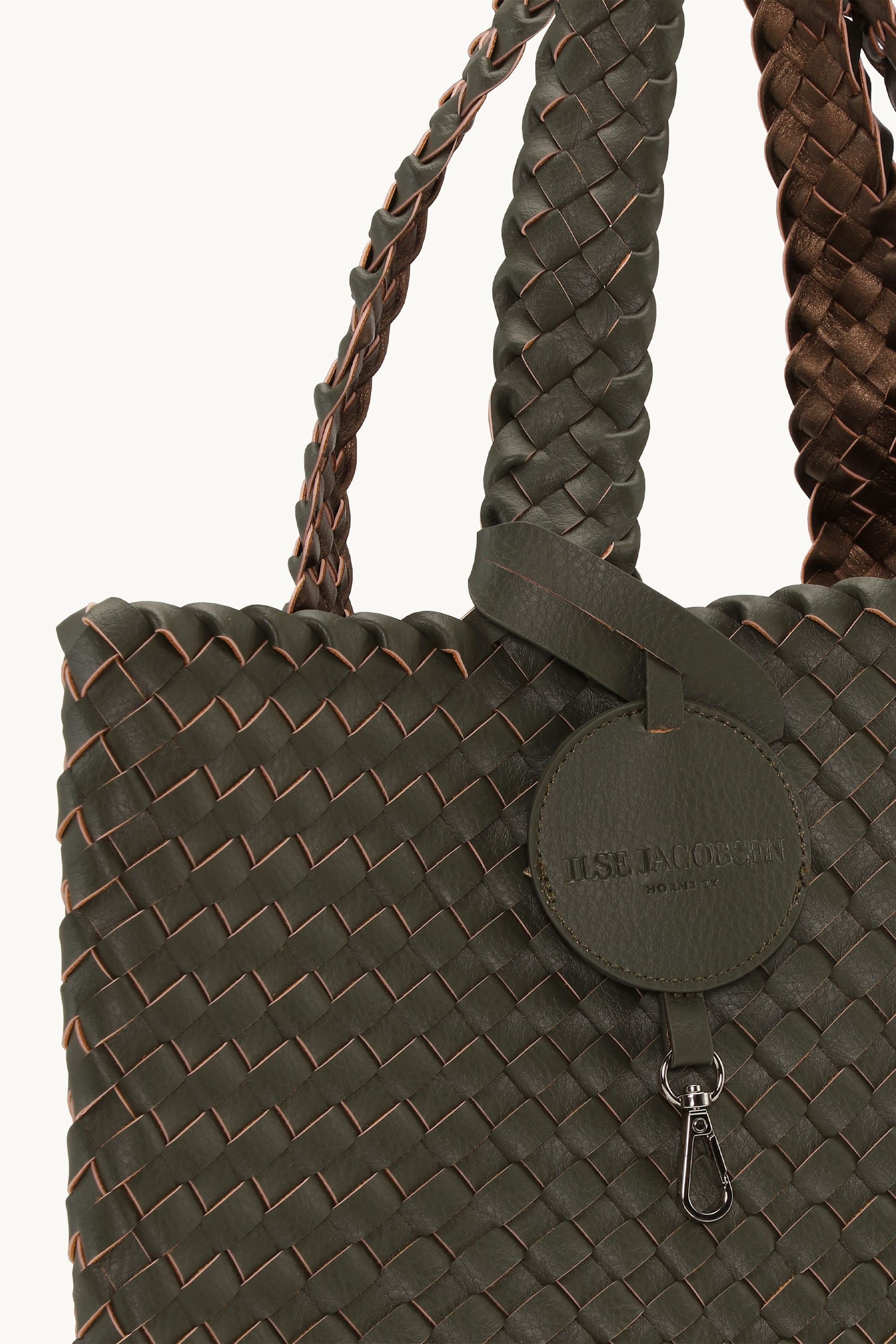 Tote Bag Geflochten - Army Olive Leaf