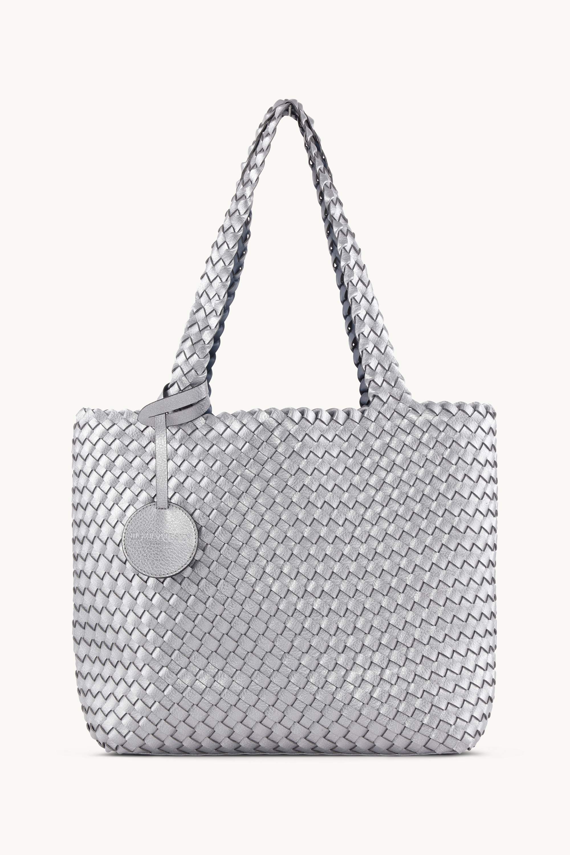 Tote Bag Geflochten - Orion Blue Antique Silver