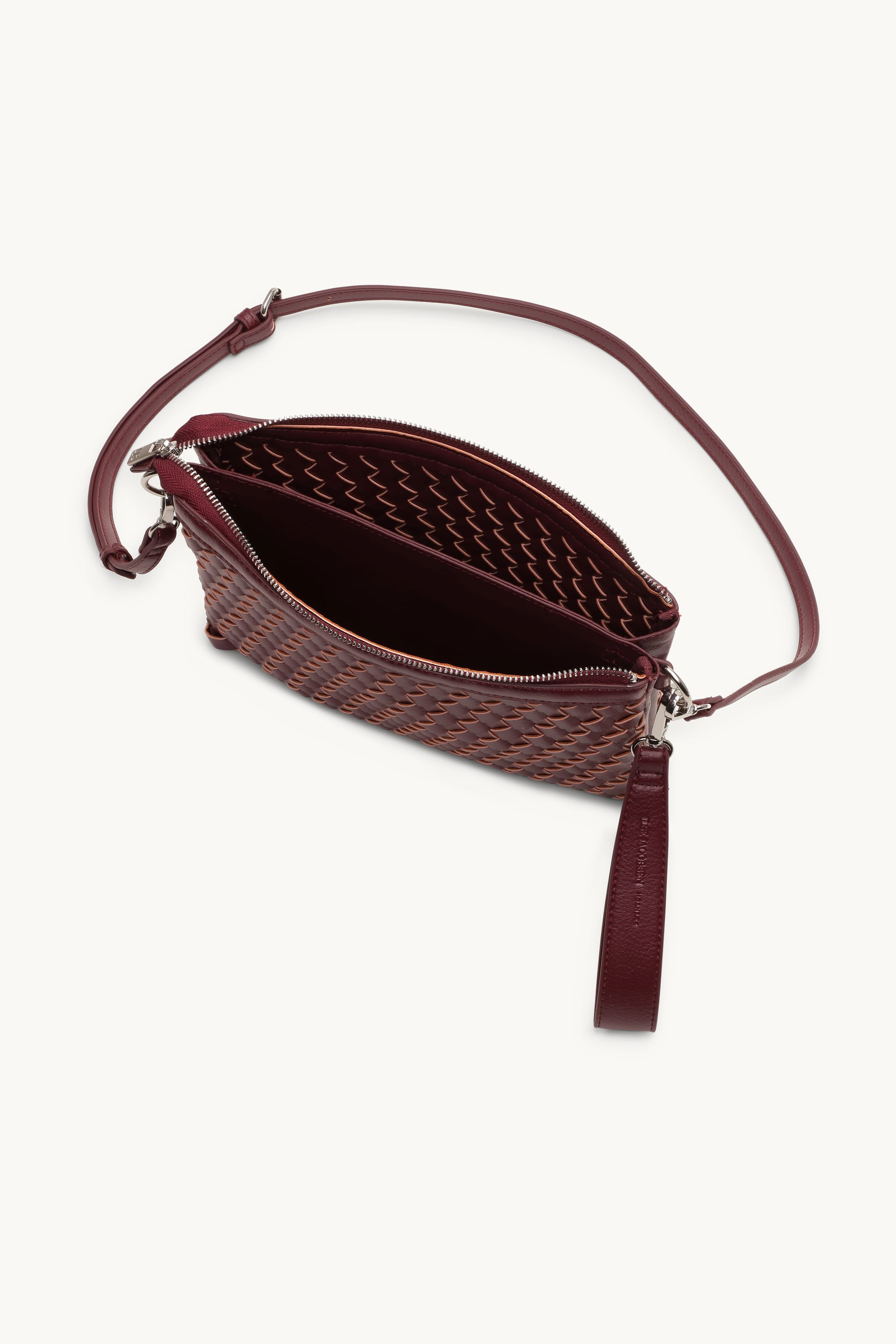 Crossbody Bag - Maroon Banner