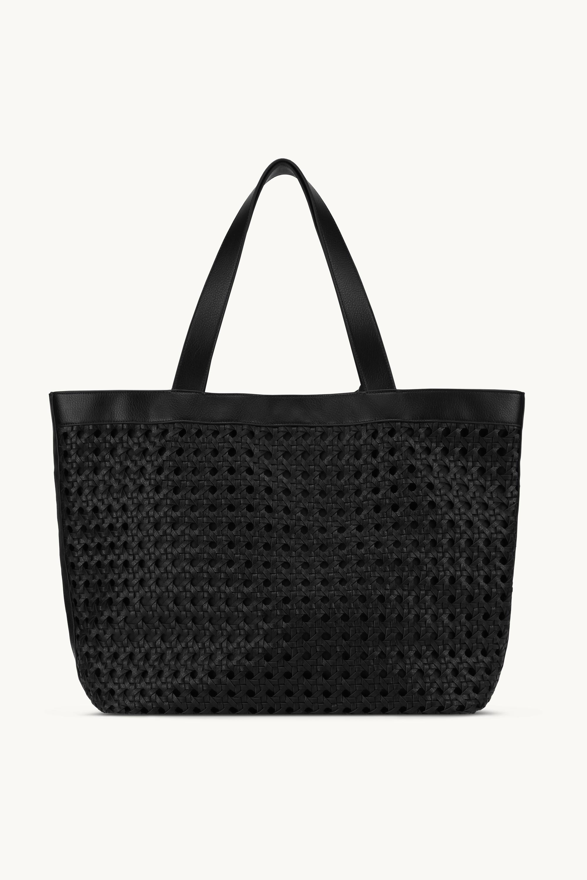 Große Beach Bag - Black Black