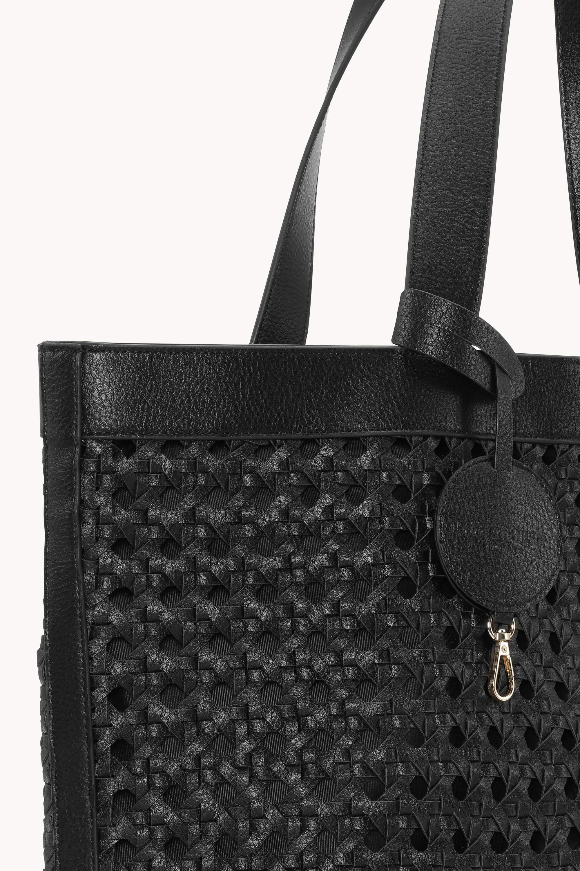 Große Beach Bag - Black Black