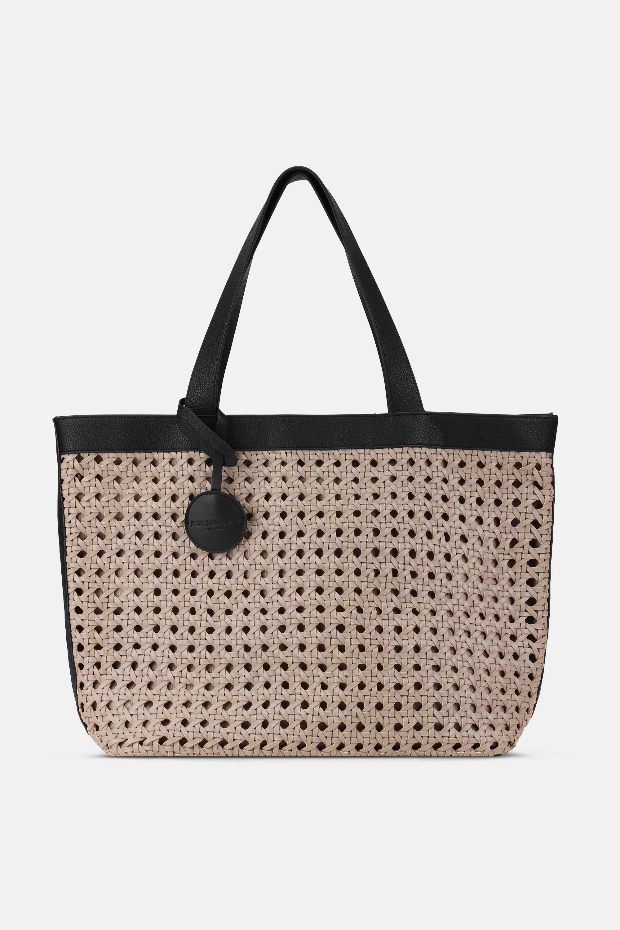 Große Beach Bag - Sand Pile Black