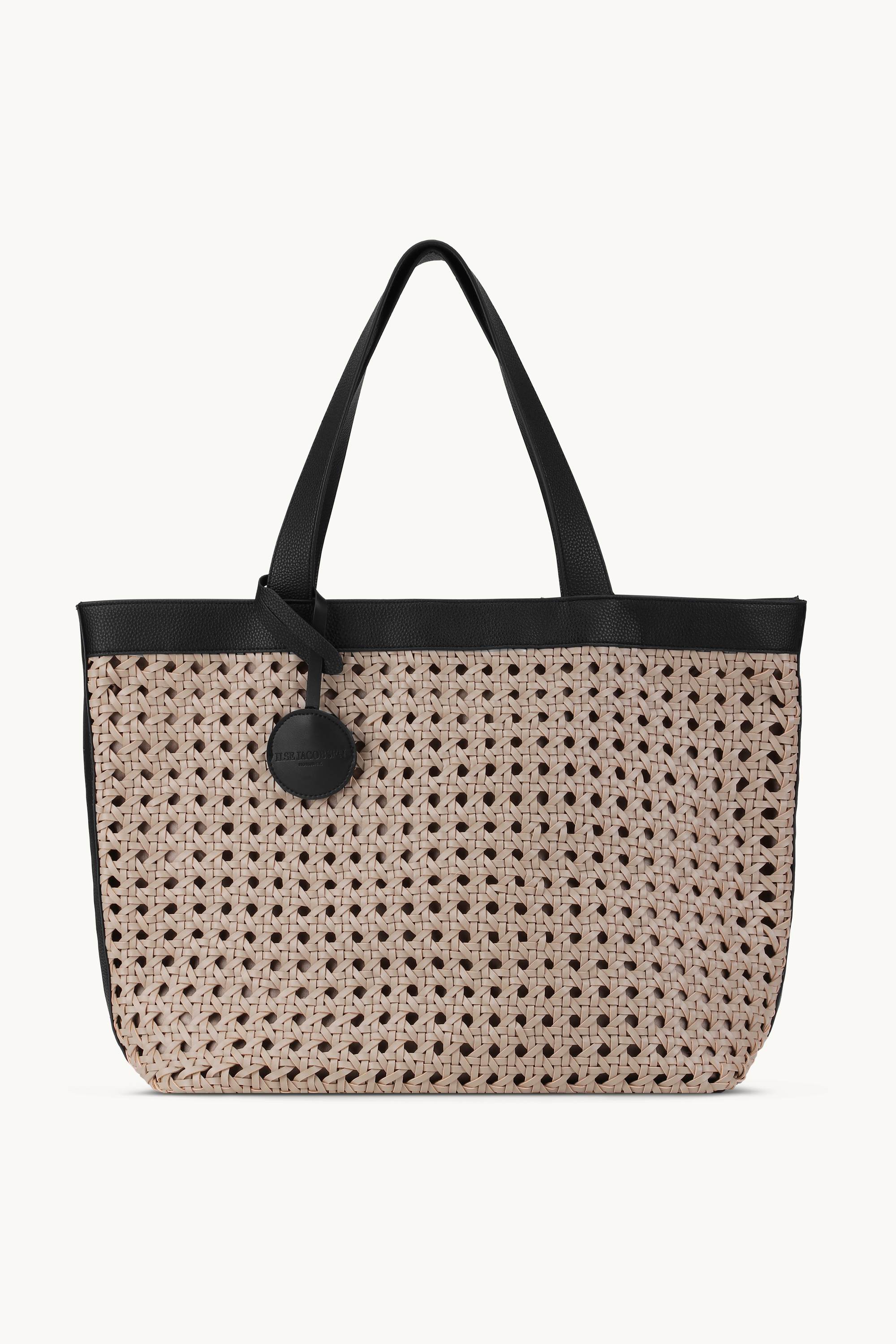 Große Beach Bag - Sand Pile Black