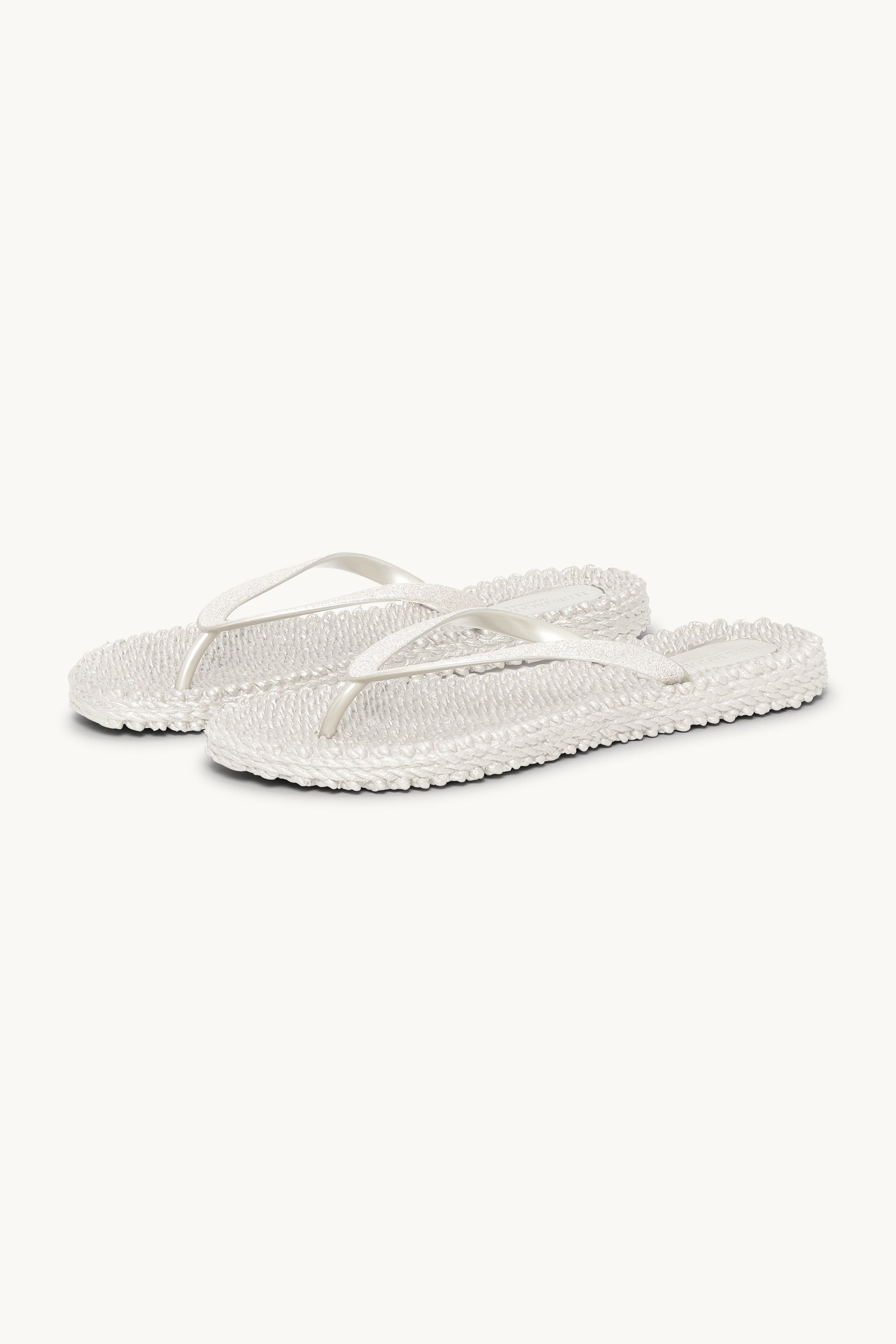 Flip-flops Glitter - Creme