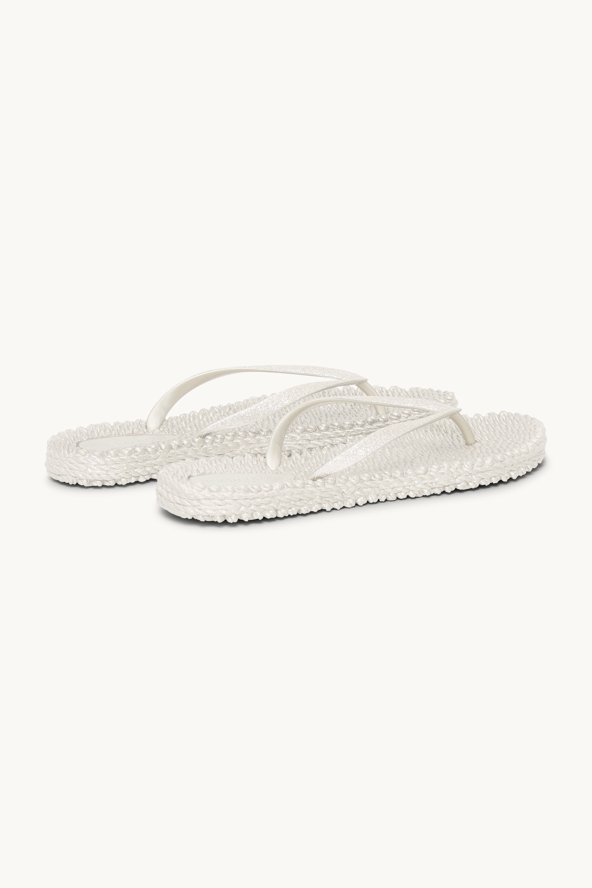 Flip-flops Glitter - Creme