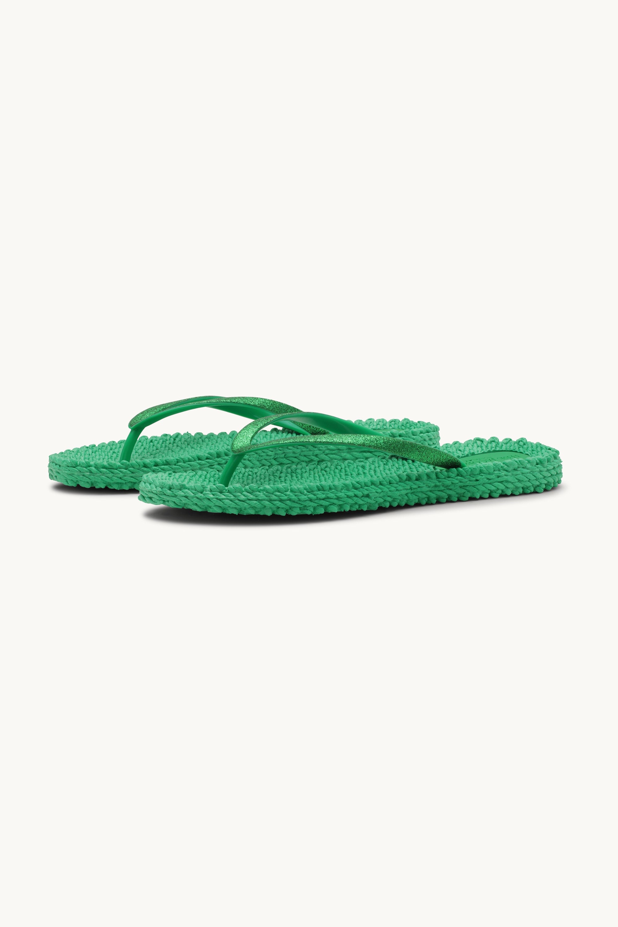 Flip-flops Glitter - Fern Green