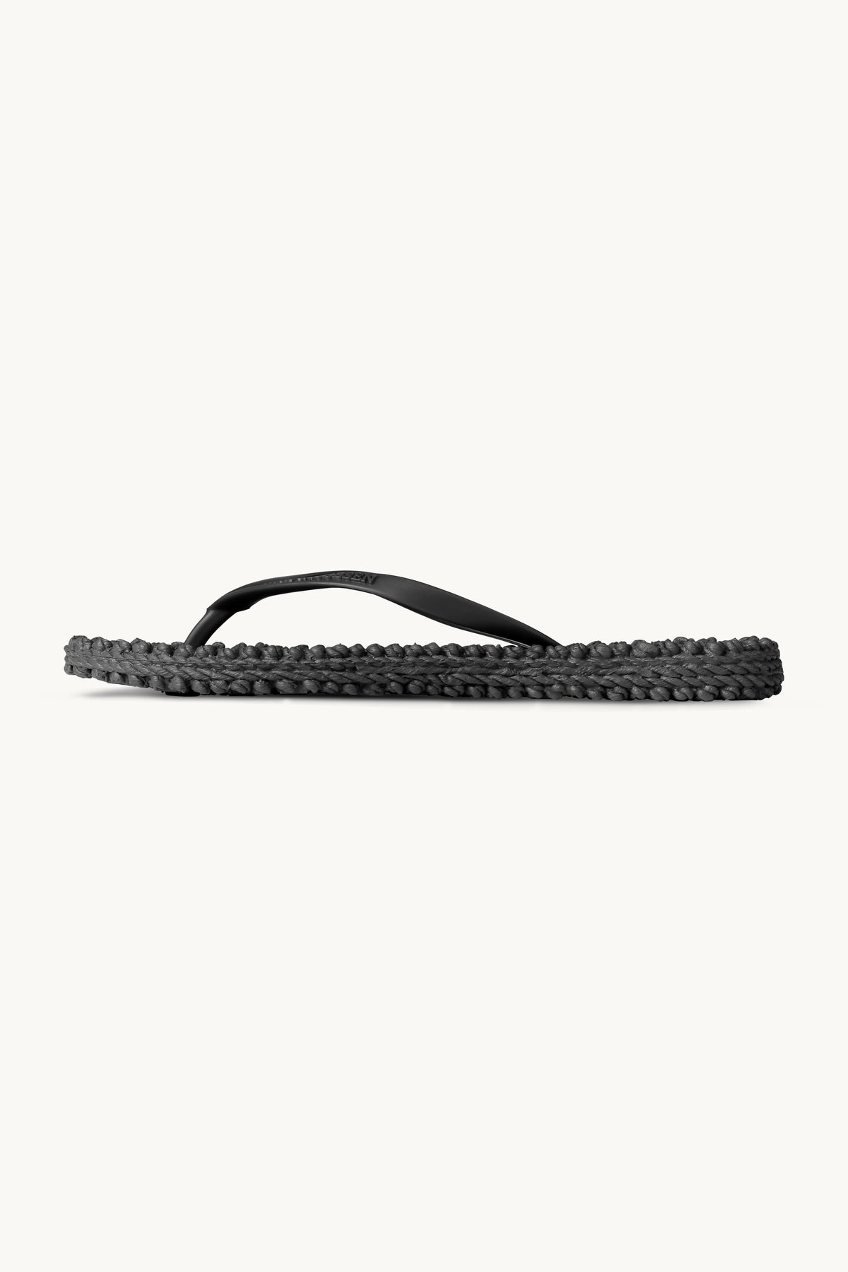 Flip-flops with Logo Straps - Black