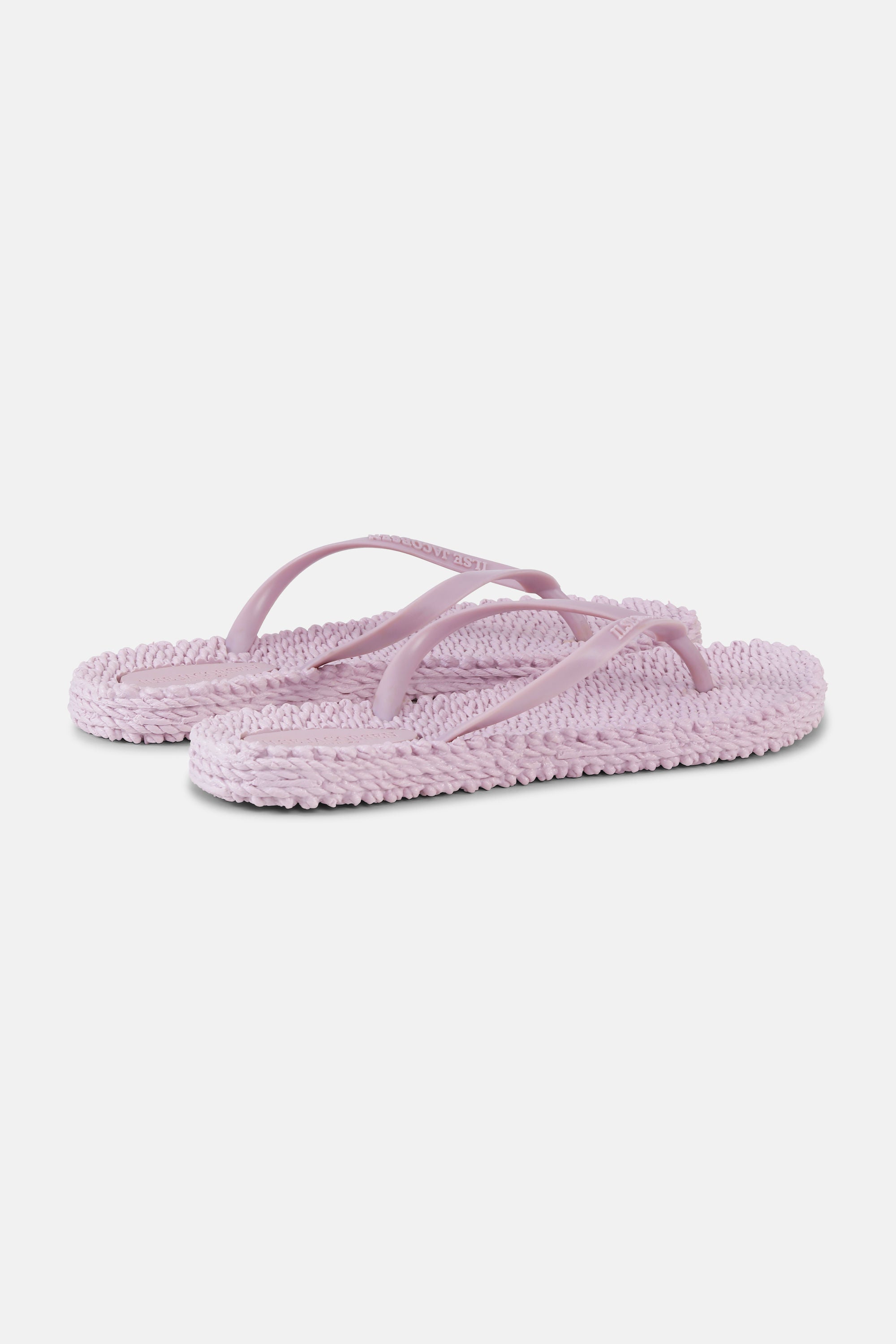 Flip Flops With Logo - Mauve Shadows