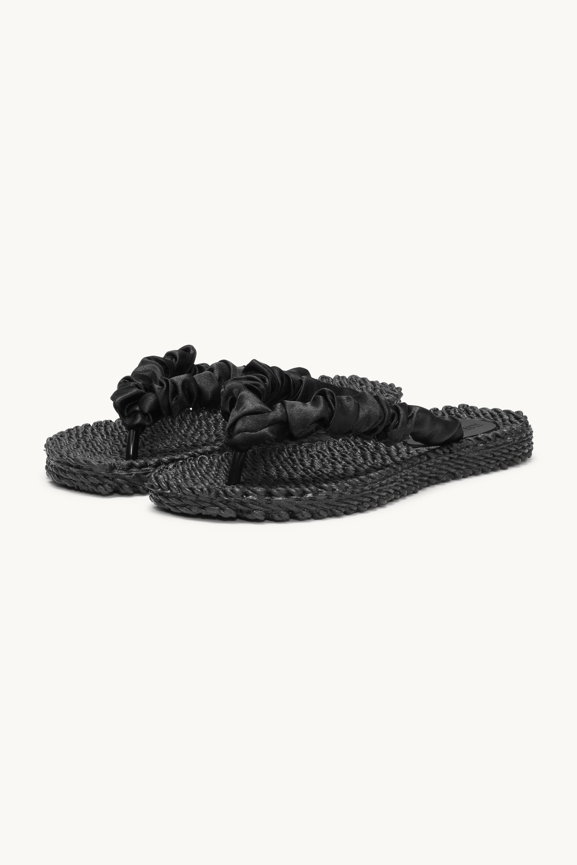 Flip-flops Fabric - Black