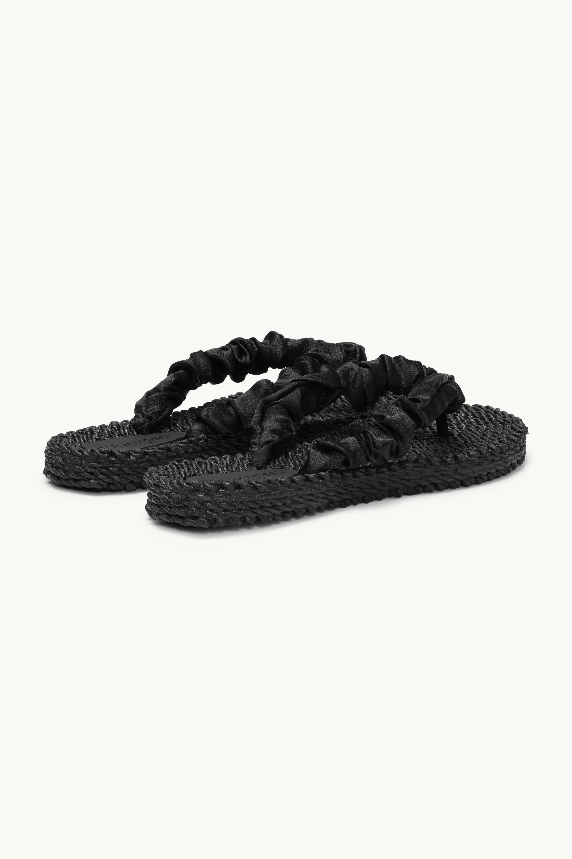 Flip-flops Fabric - Black