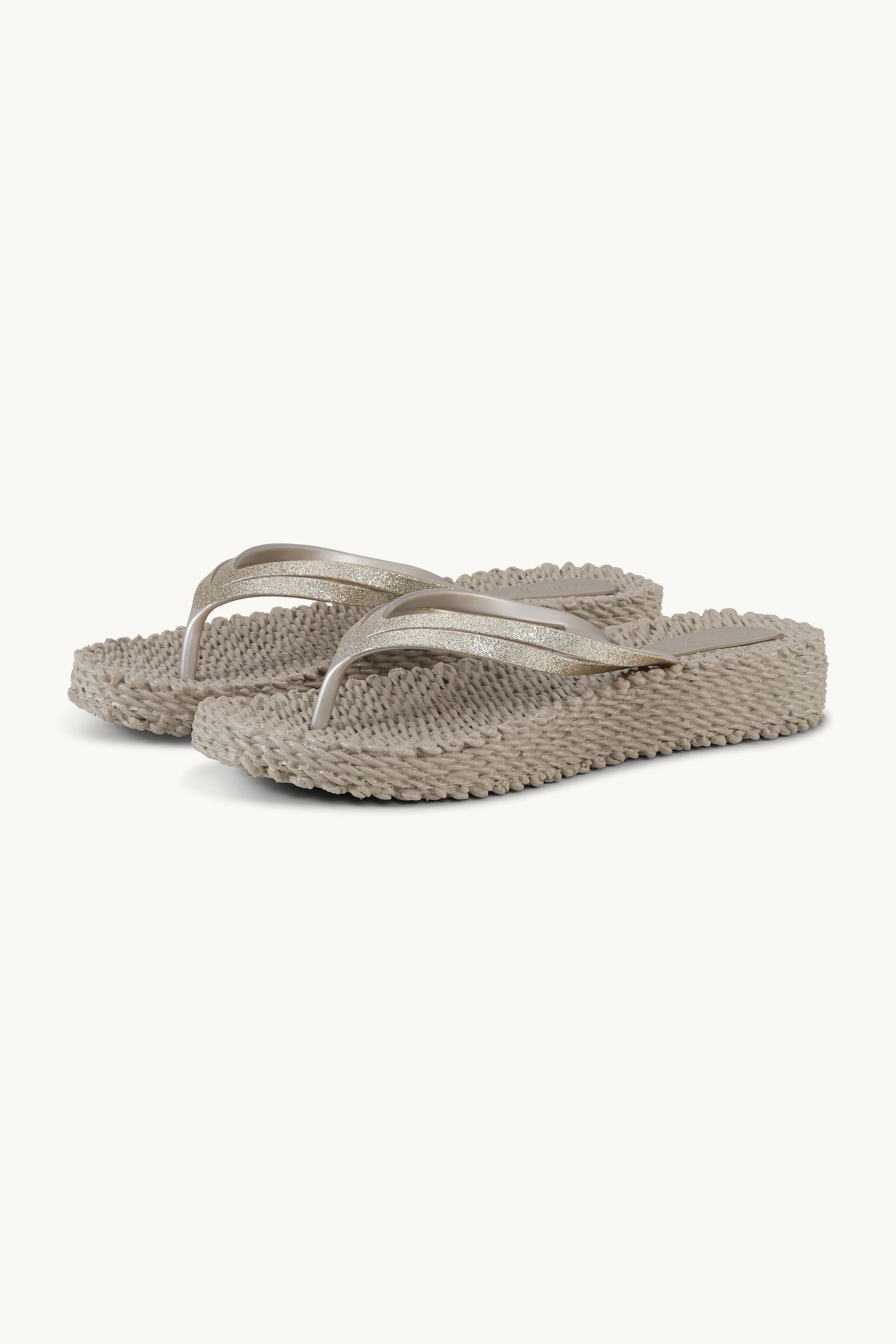 Plateau Flip-Flops Glitter - Atmosphere