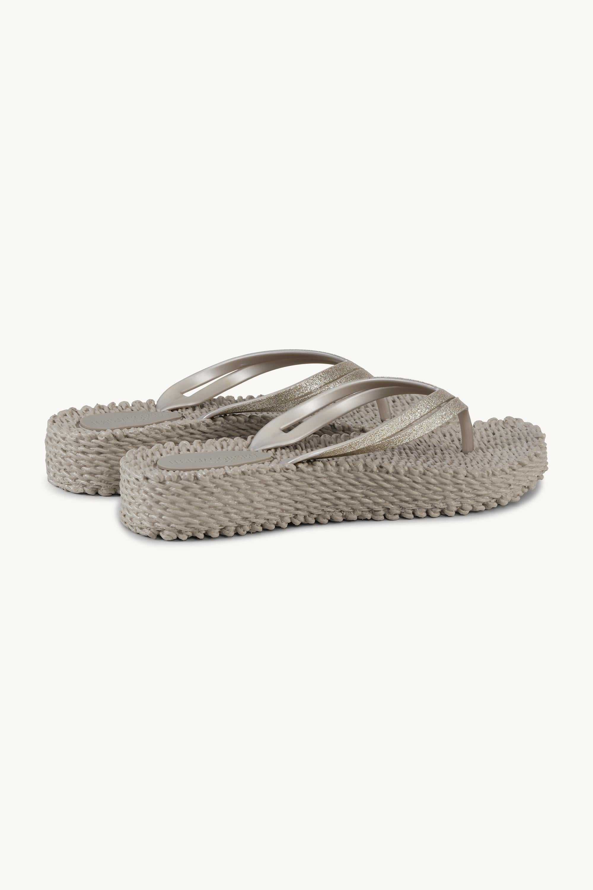 Plateau Flip-Flops Glitter - Atmosphere