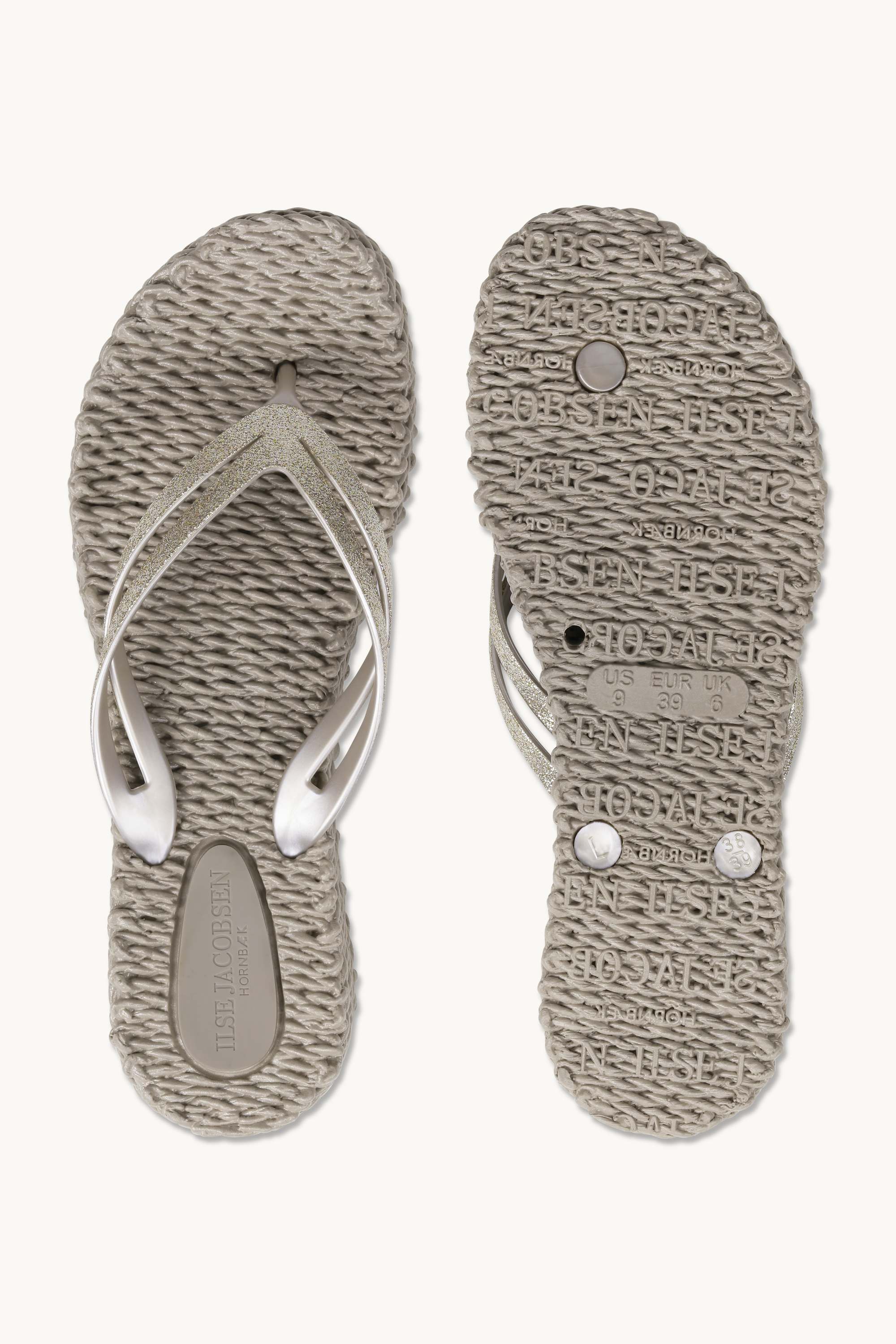 Plateau Flip-Flops Glitter - Atmosphere