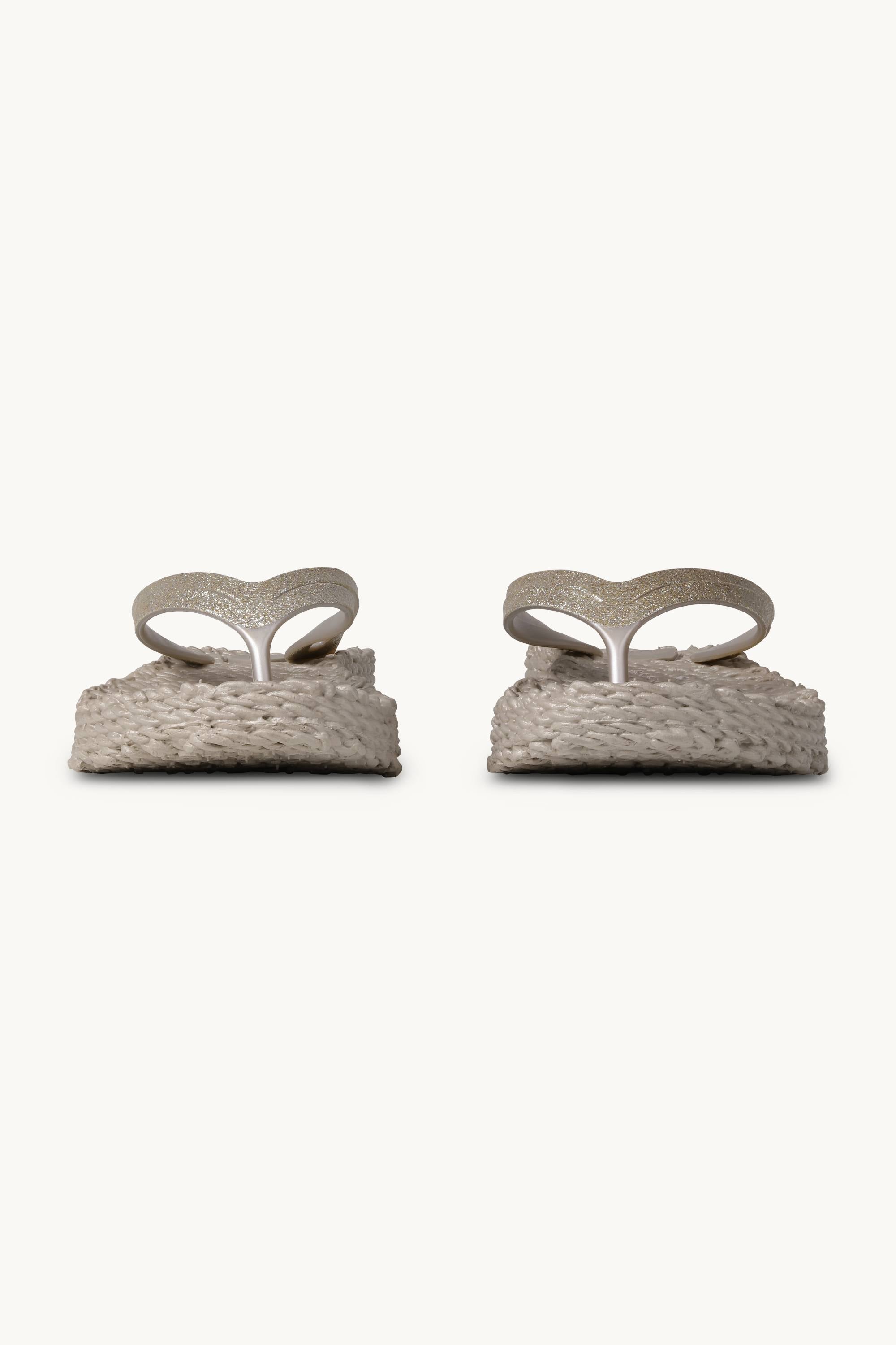 Plateau Flip-Flops Glitter - Atmosphere
