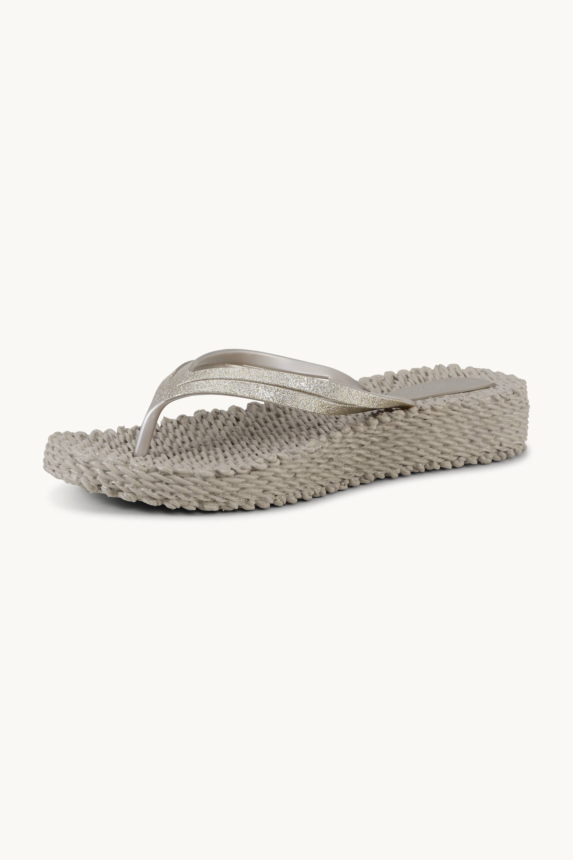 Plateau Flip-Flops Glitter - Atmosphere