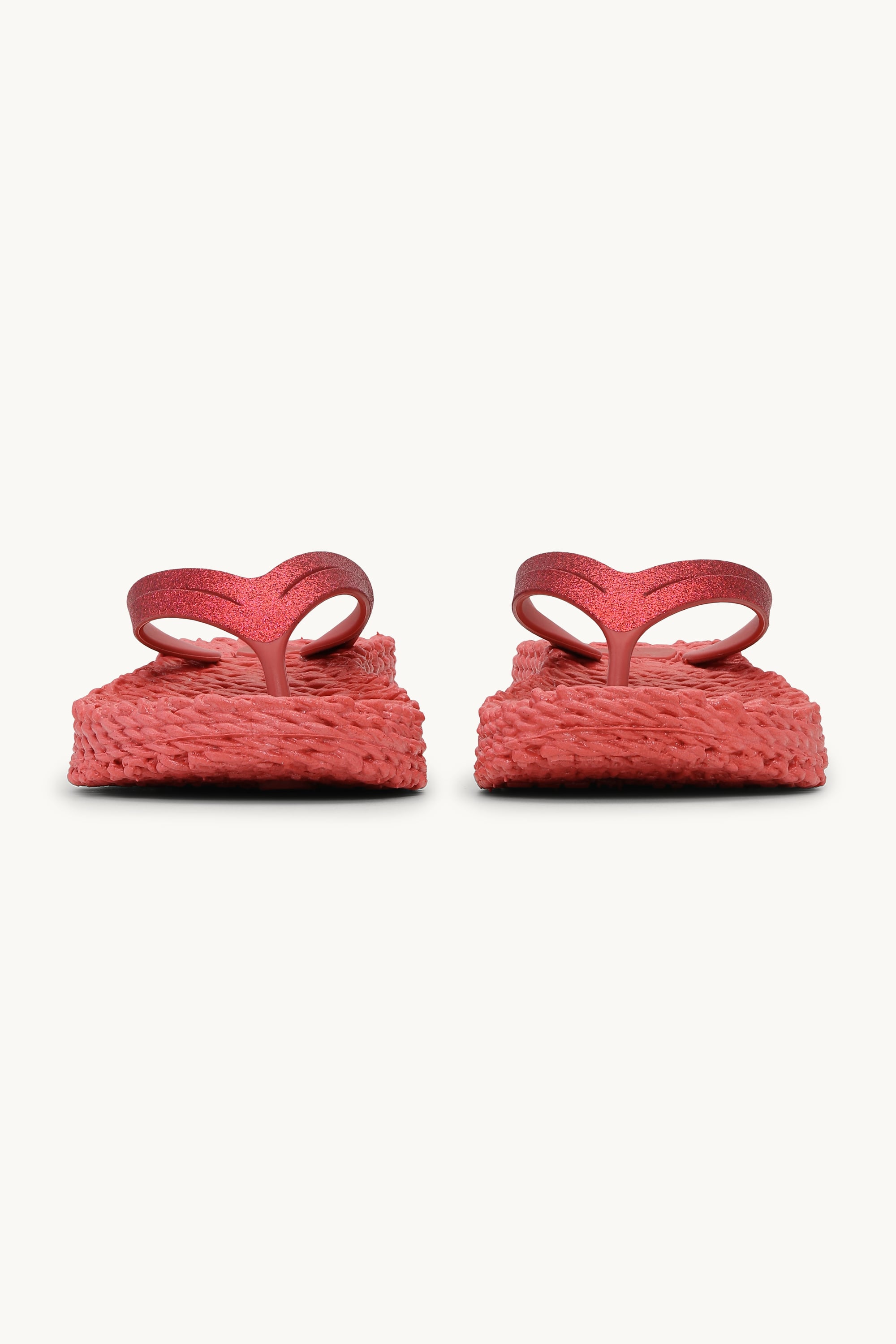 Plateau Flip-Flops Glitter - Baked Apple