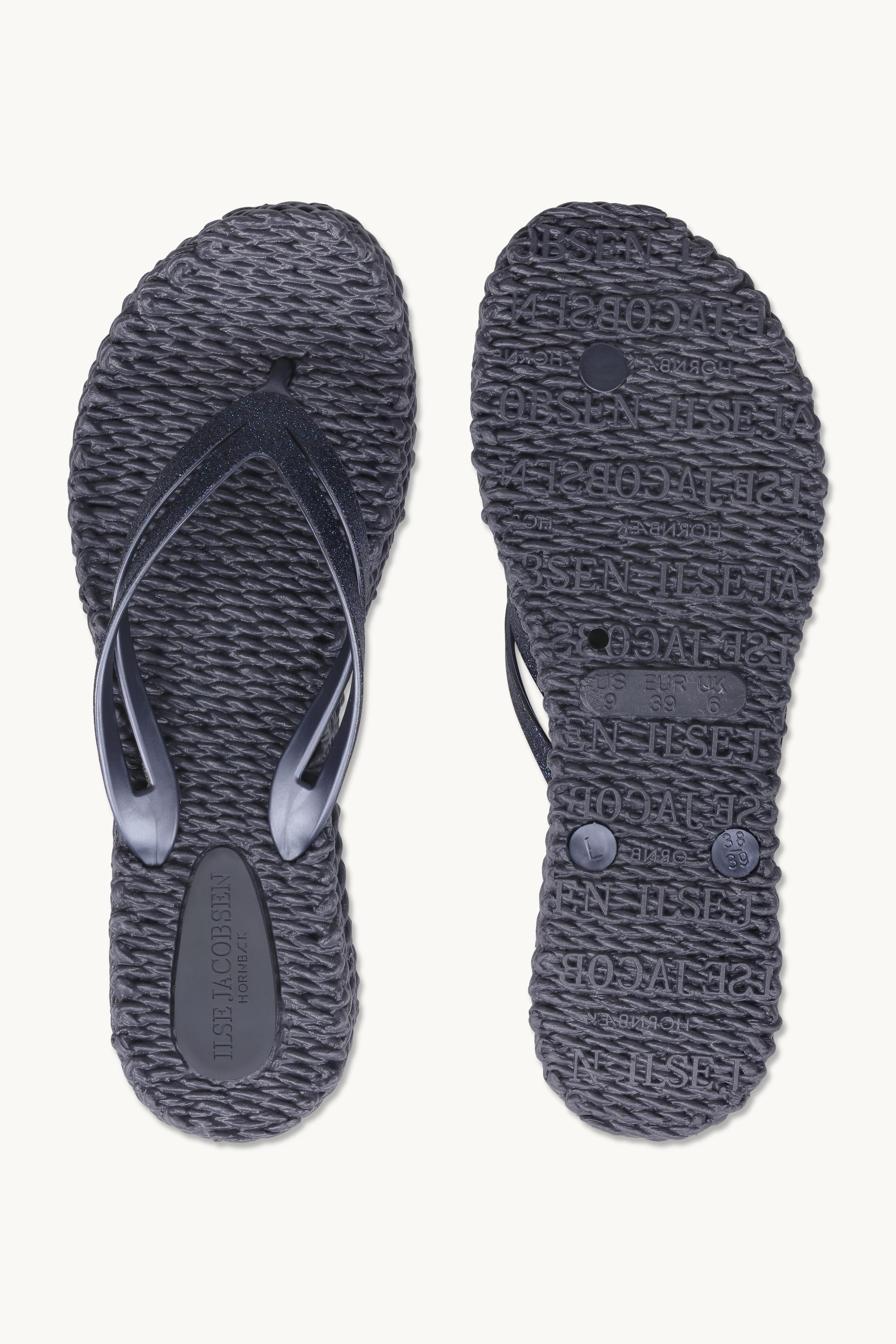 Plateau Flip-Flops Glitter - Ombre Blue