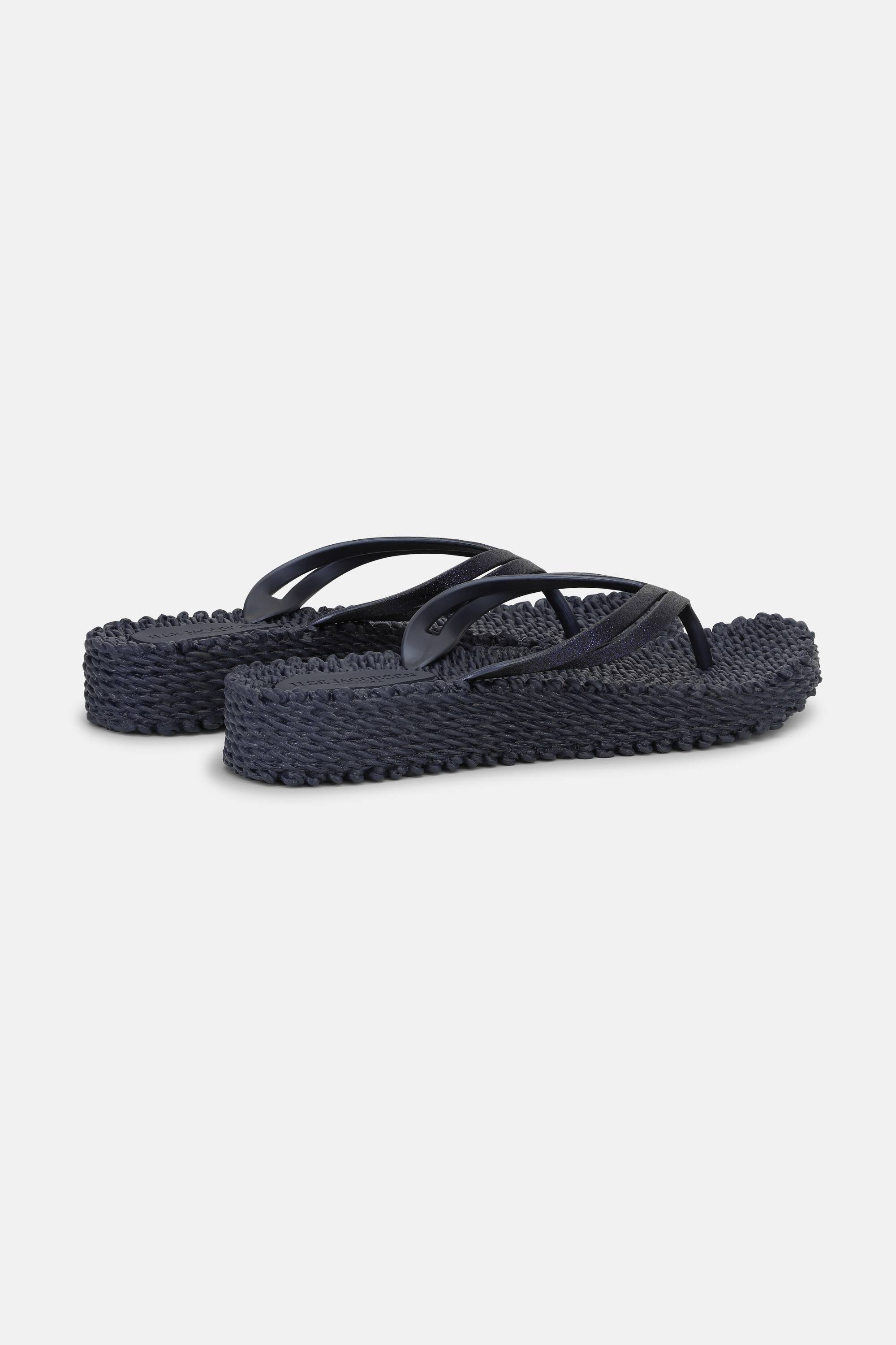 Plateau Flip-Flops Glitter - Indigo