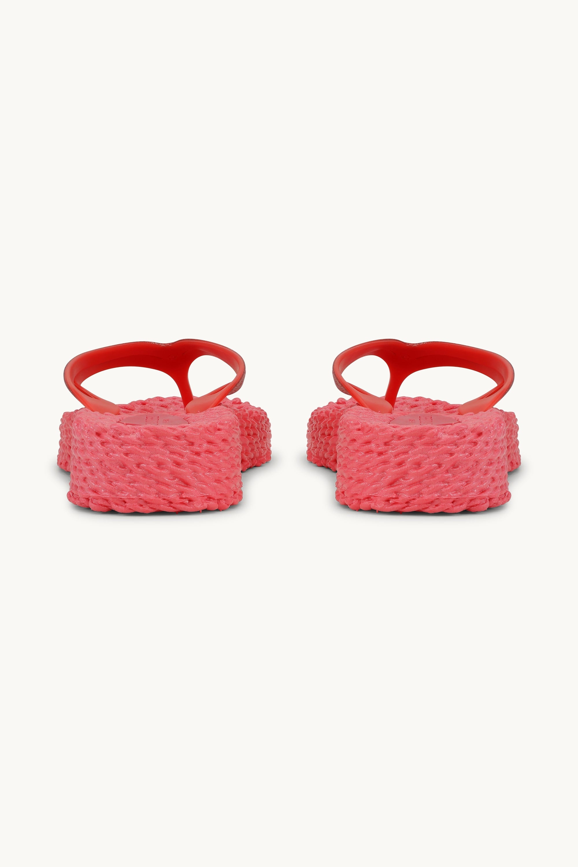 Plateau Flip-Flops Glitter - Raspberry