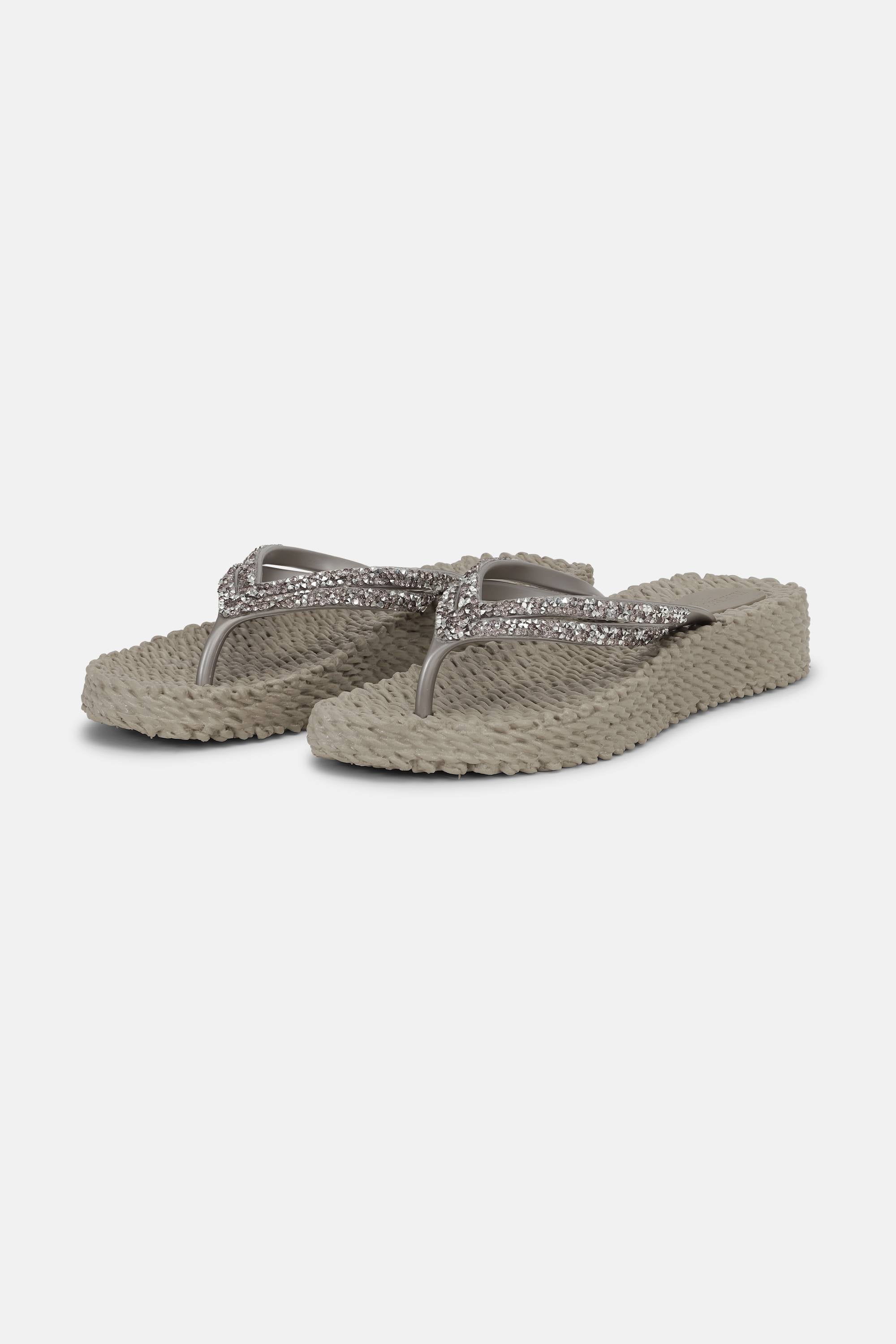 Plateau Flip-Flops Glitzersteine - Atmosphere