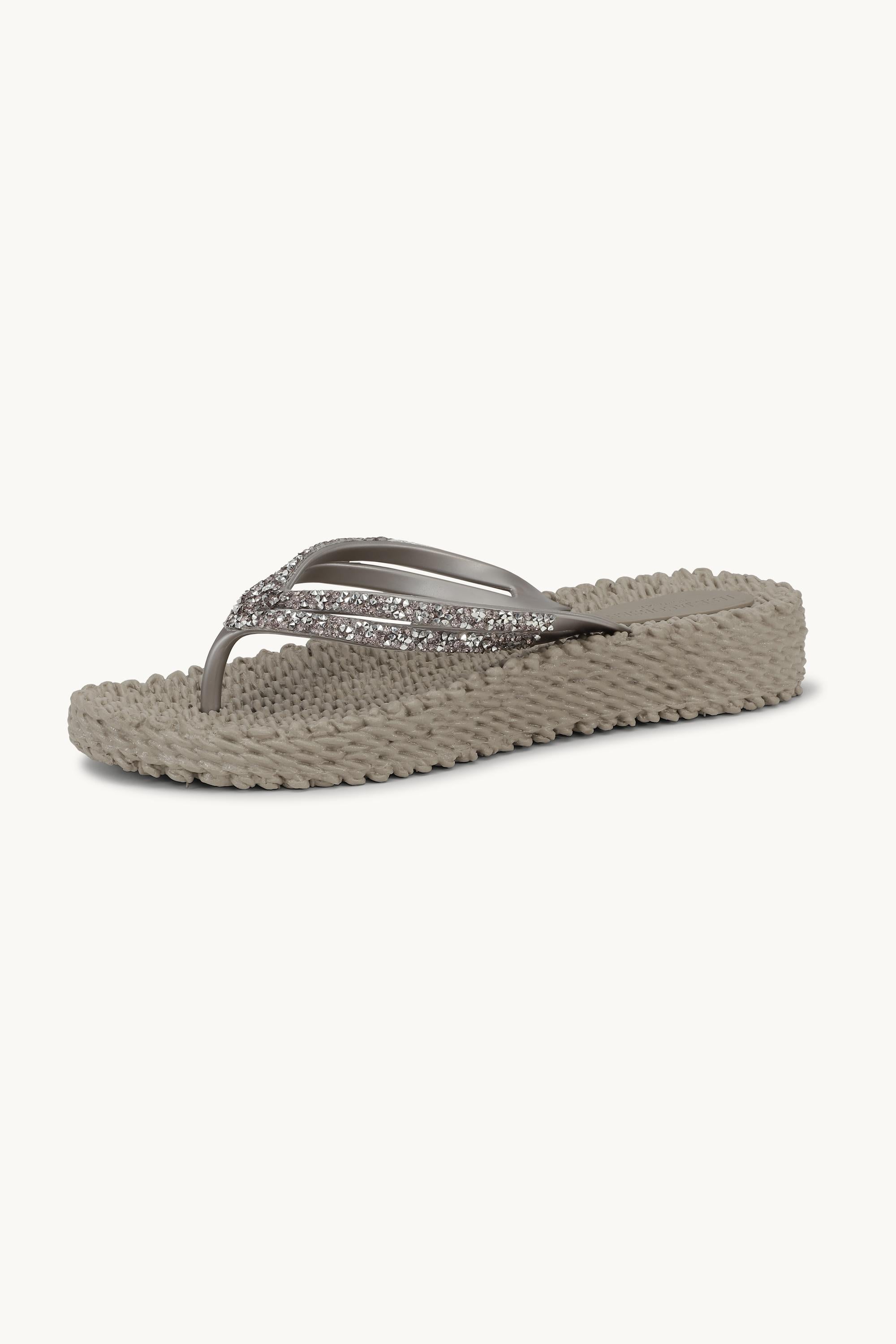 Plateau Flip-Flops Glitzersteine - Atmosphere
