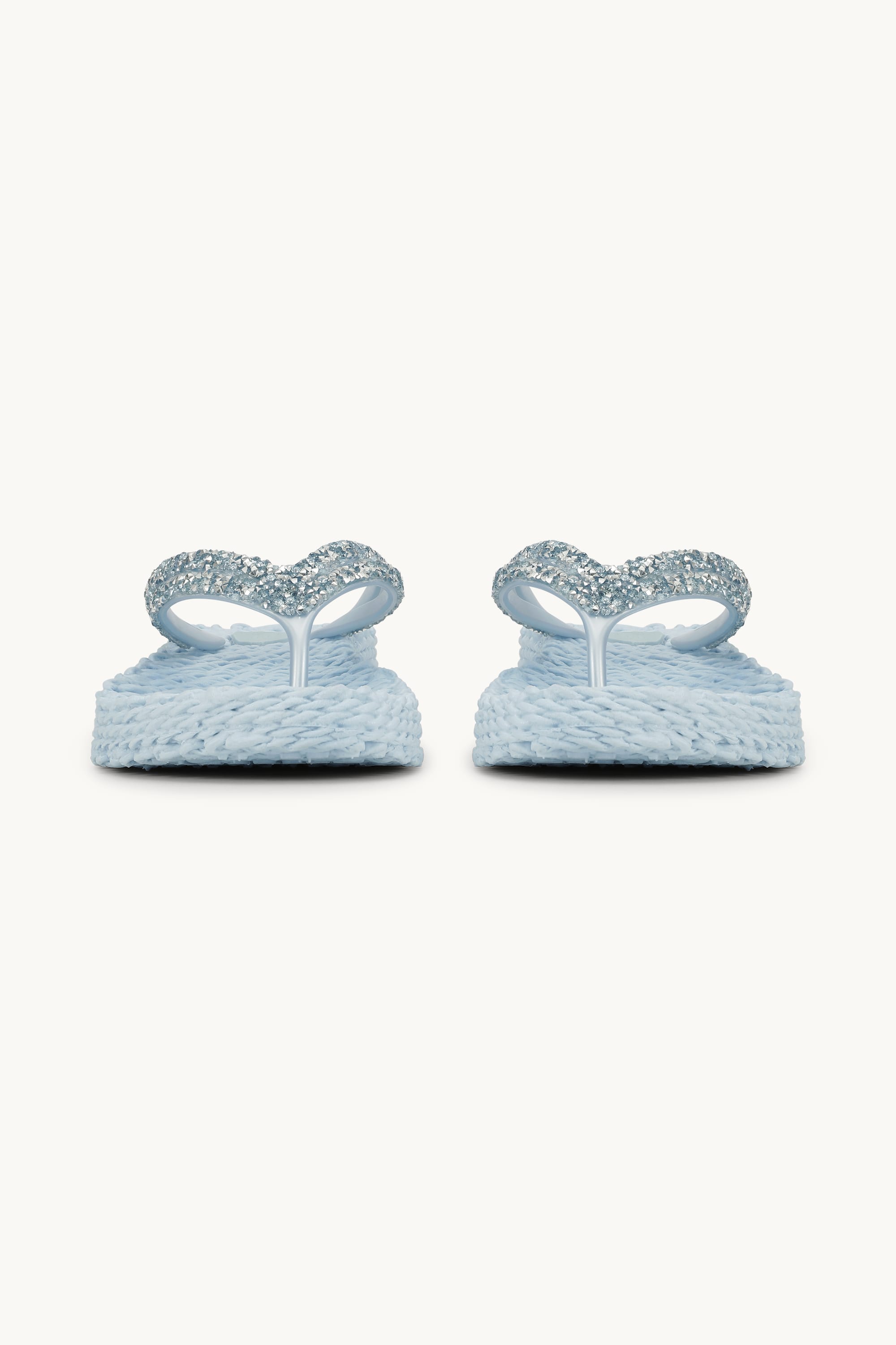 Plateau Flip-Flops Glitzersteine - Blue Bell