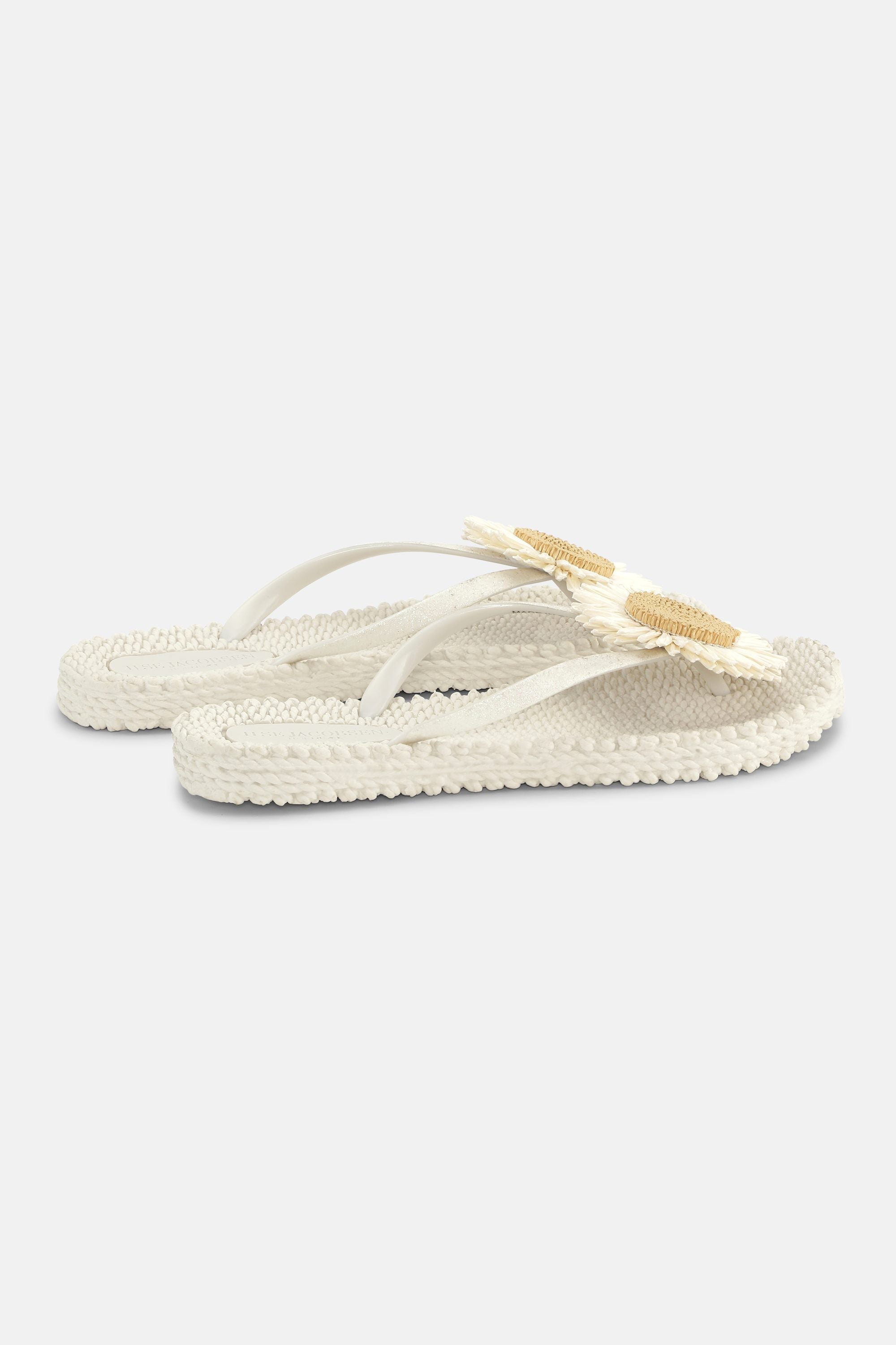 Flip-Flops Blume - Creme