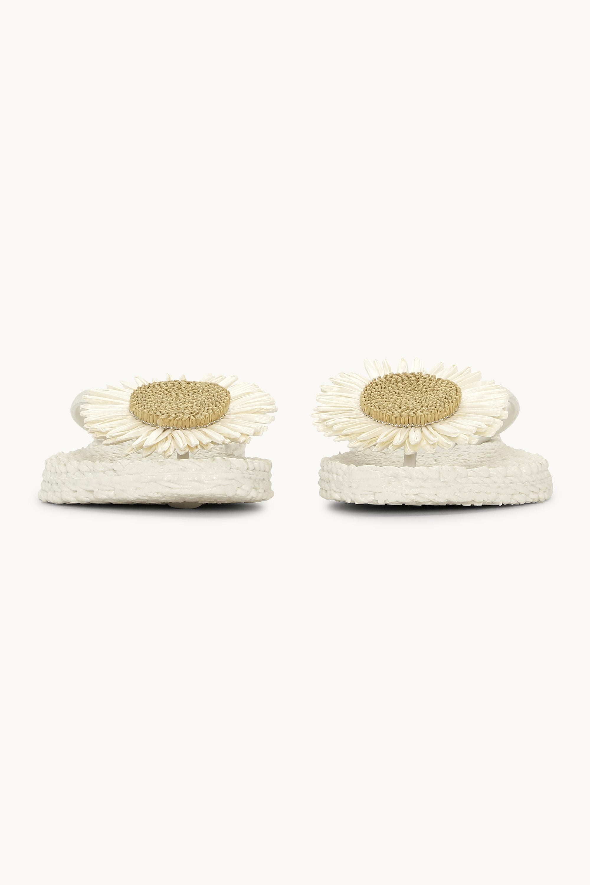 Flip-Flops Blume - Creme