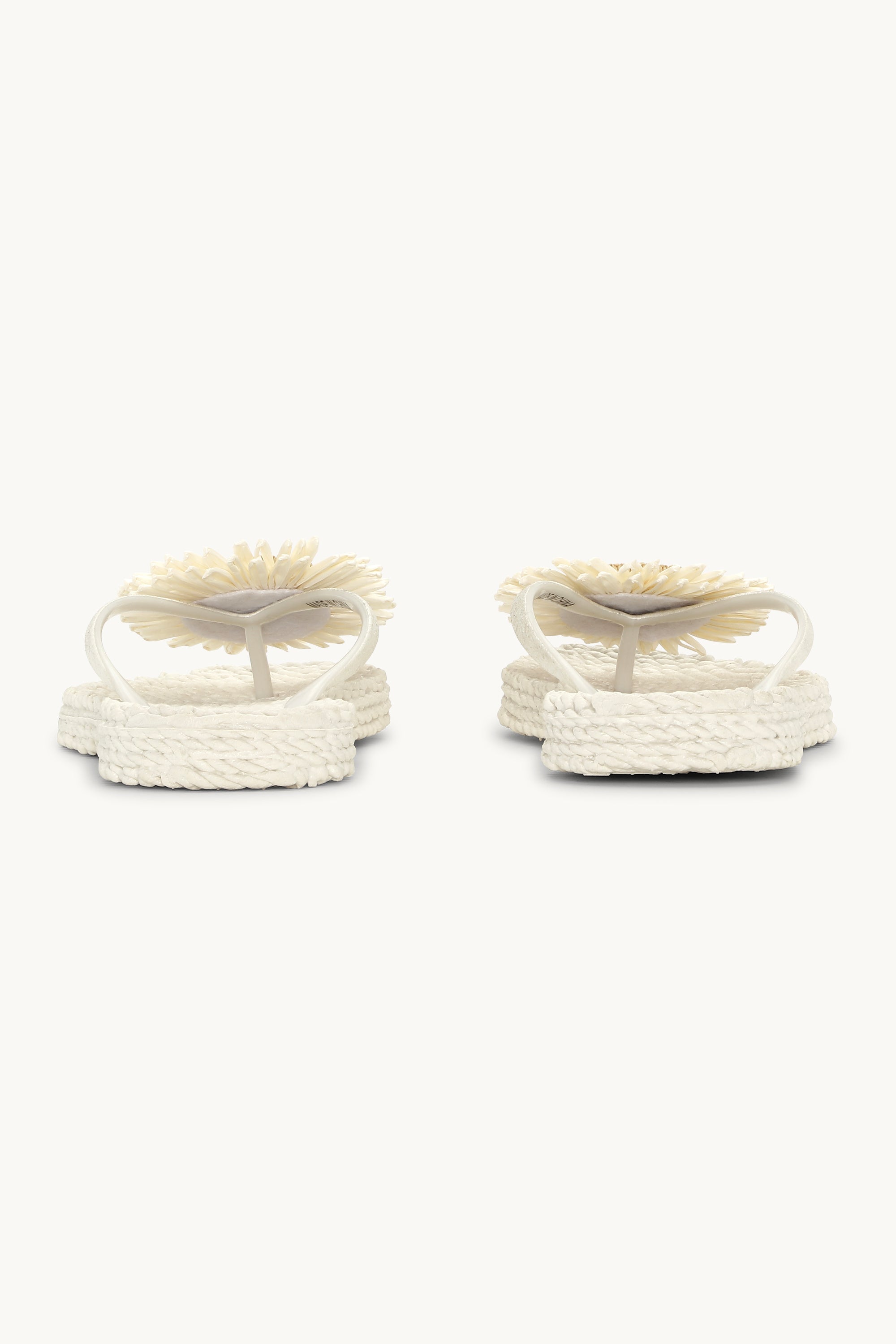 Flip-Flops Blume - Creme