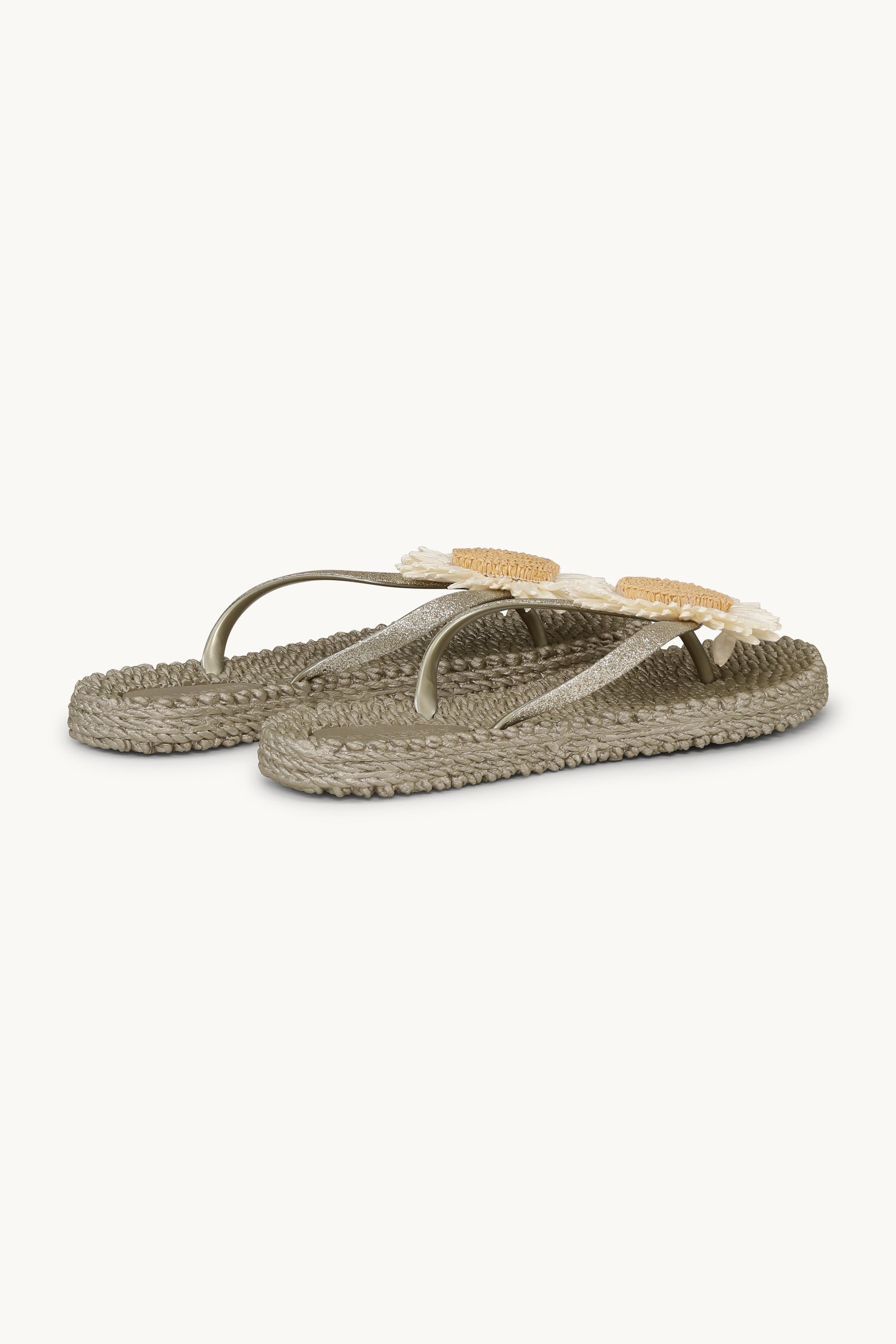 Flip-Flops Blume - Platin