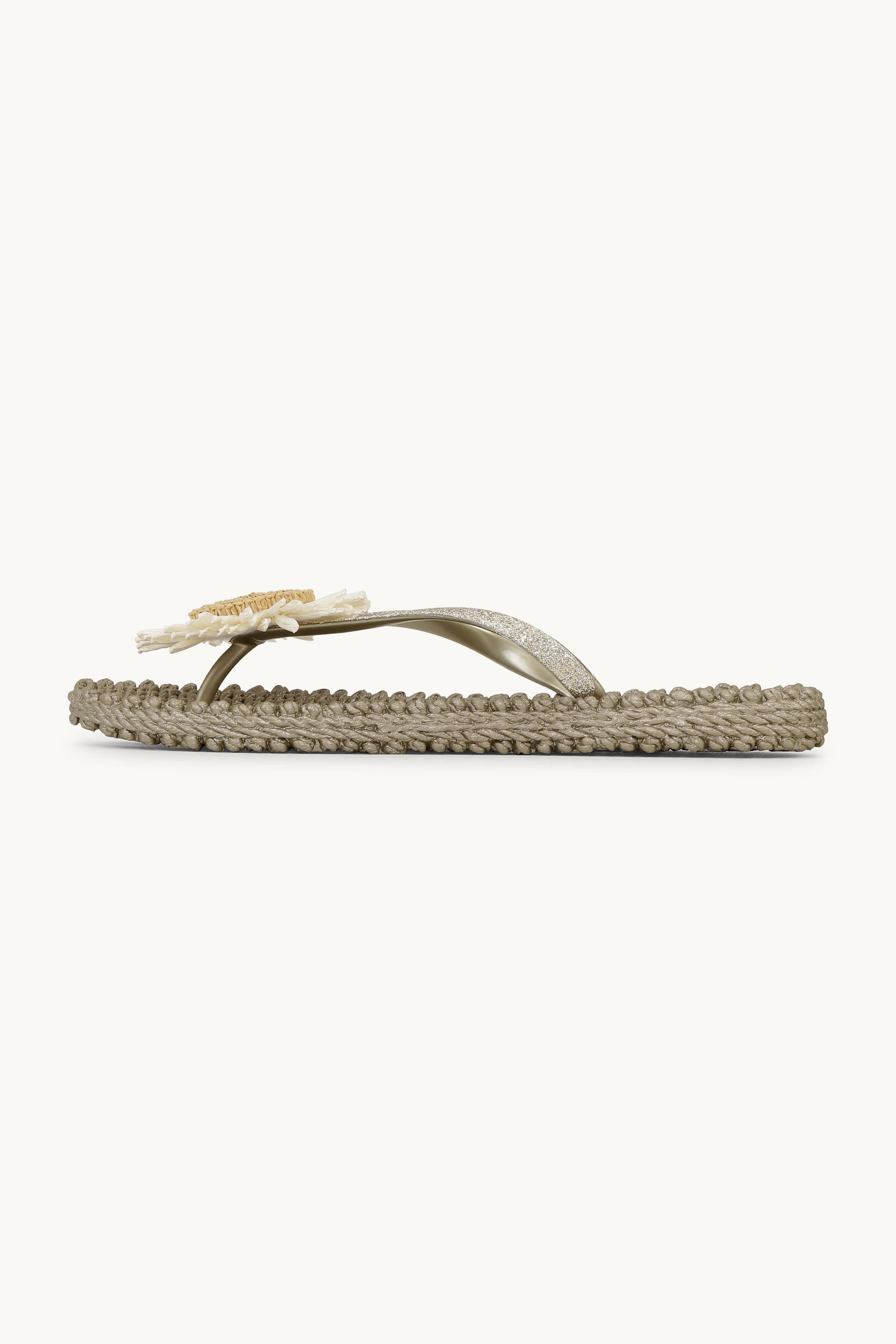 Flip-Flops Blume - Platin