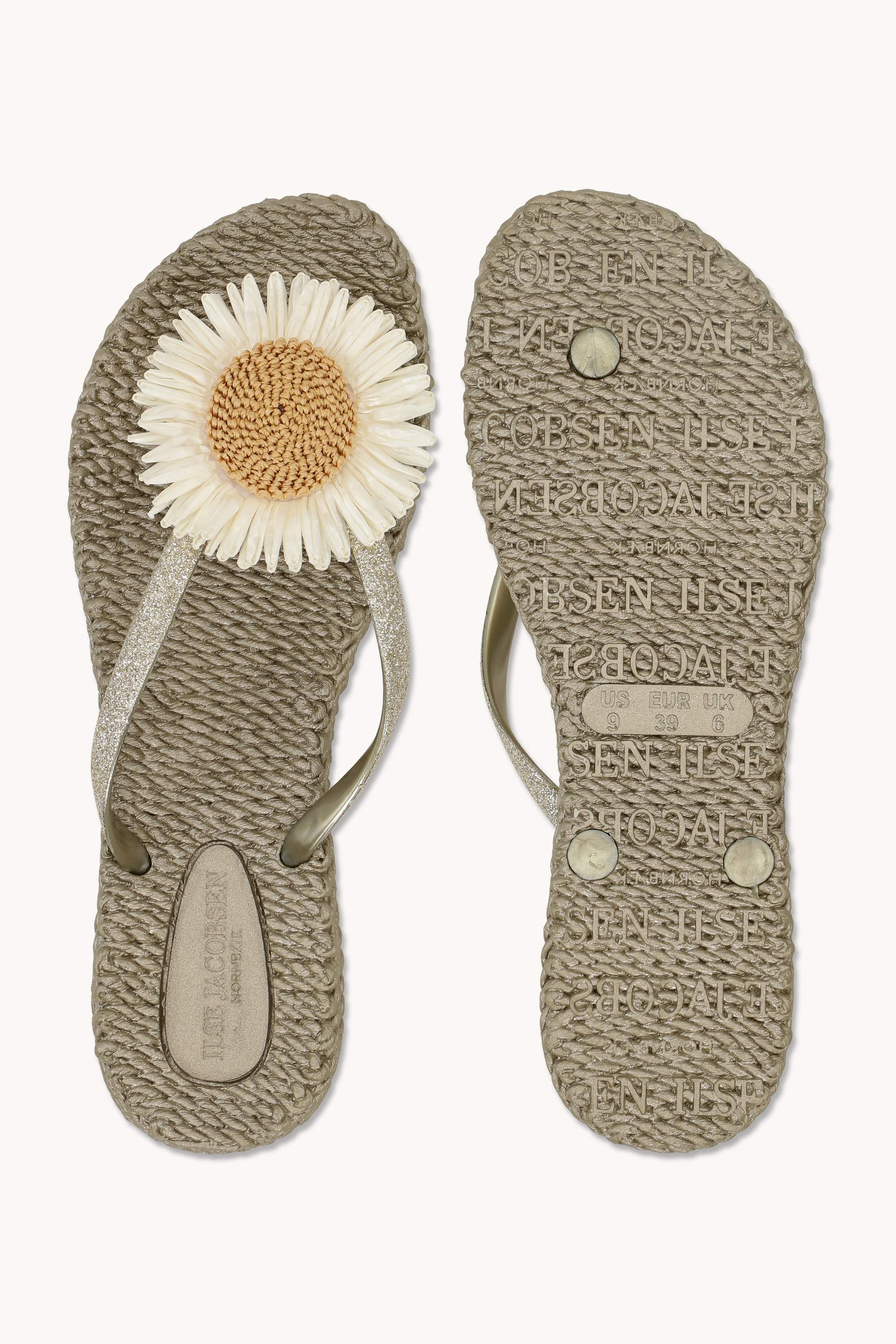 Flip-Flops Blume - Platin