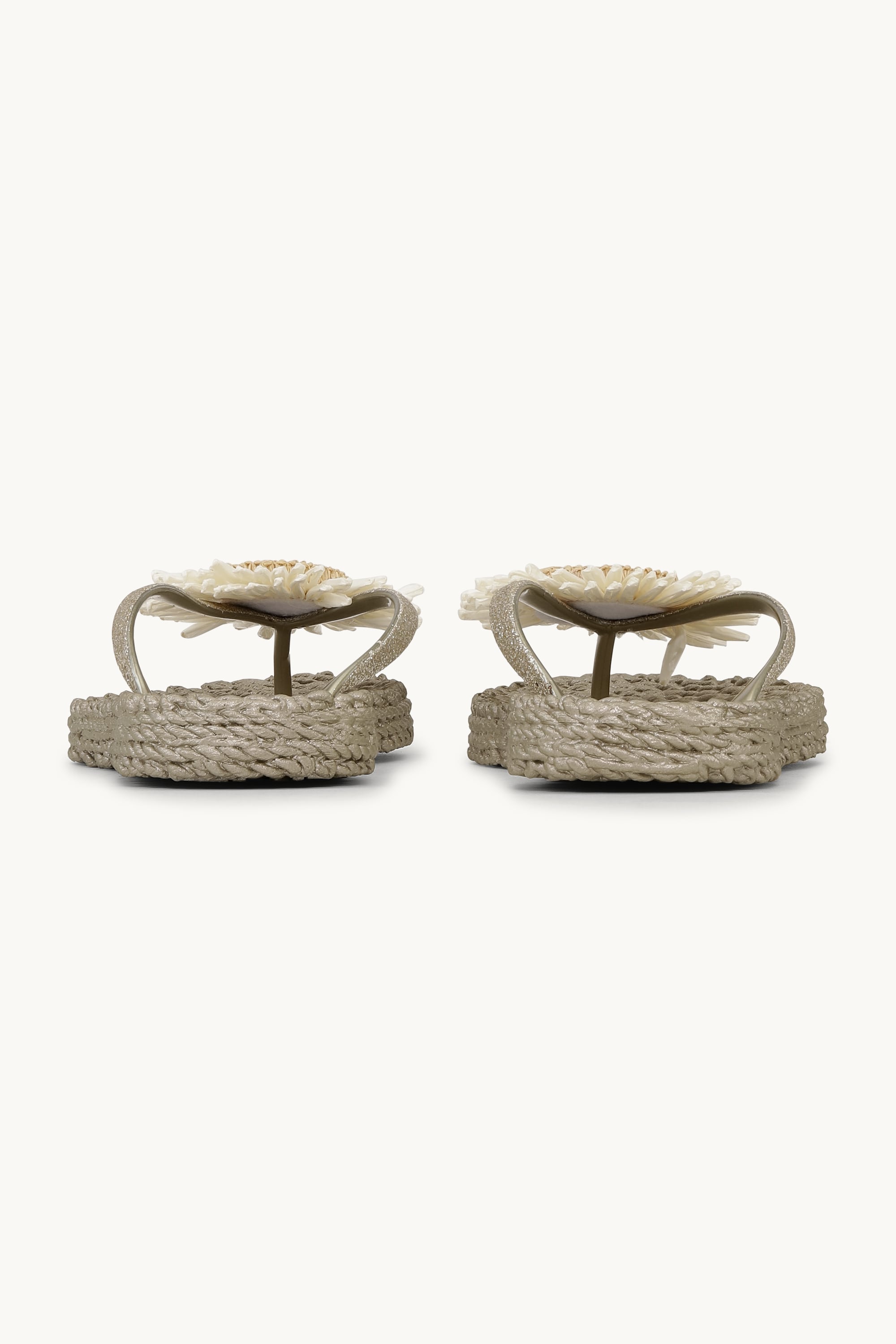Flip-Flops Blume - Platin
