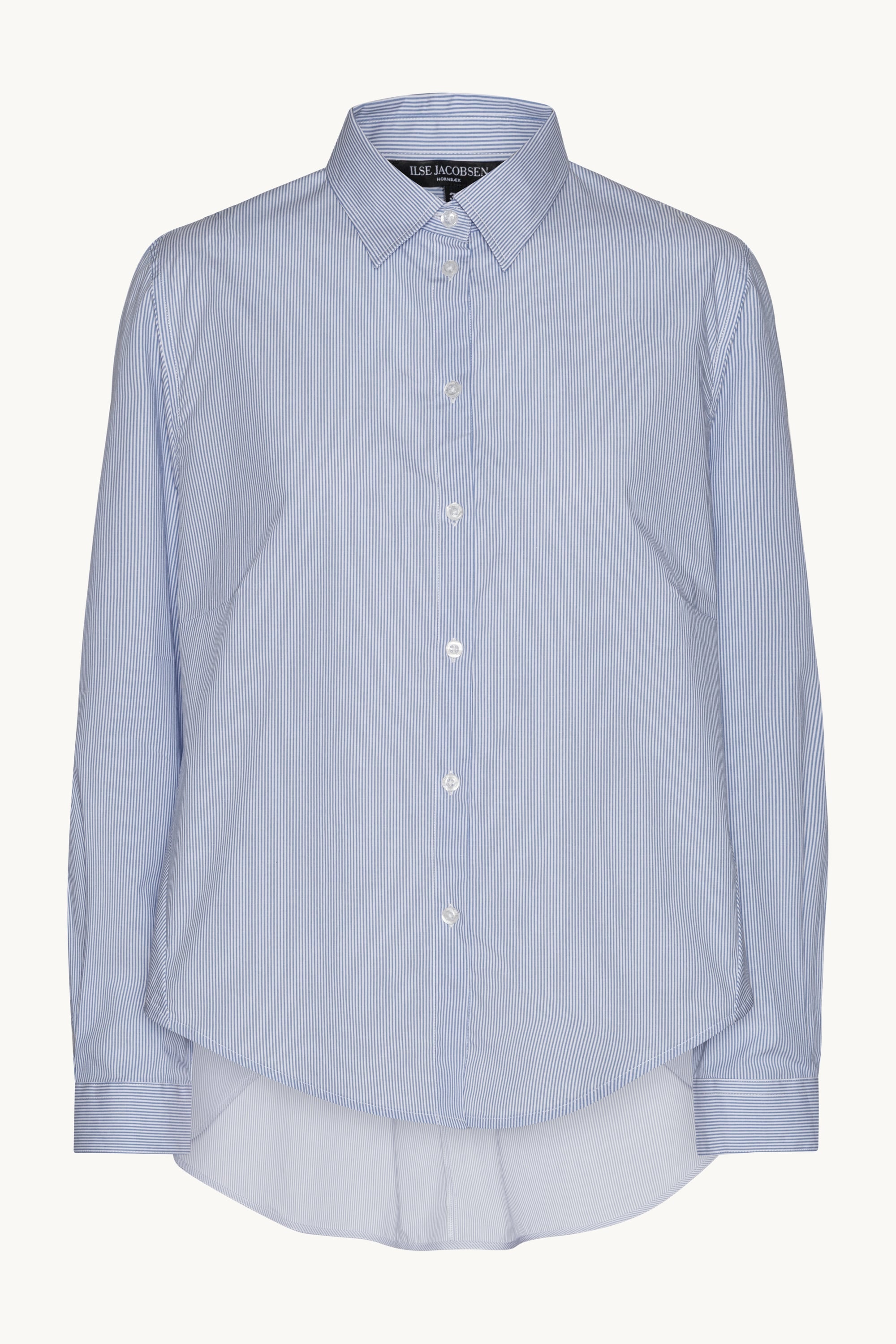 Hemd Mit Fließendem Rückenteil Streifen - Heather