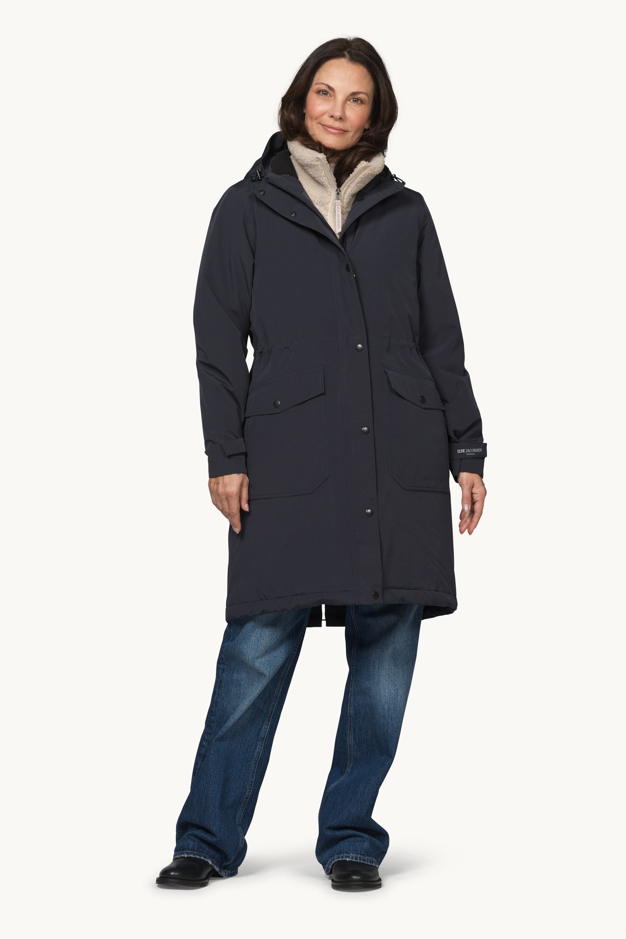 Softshell-Regenmantel - Black