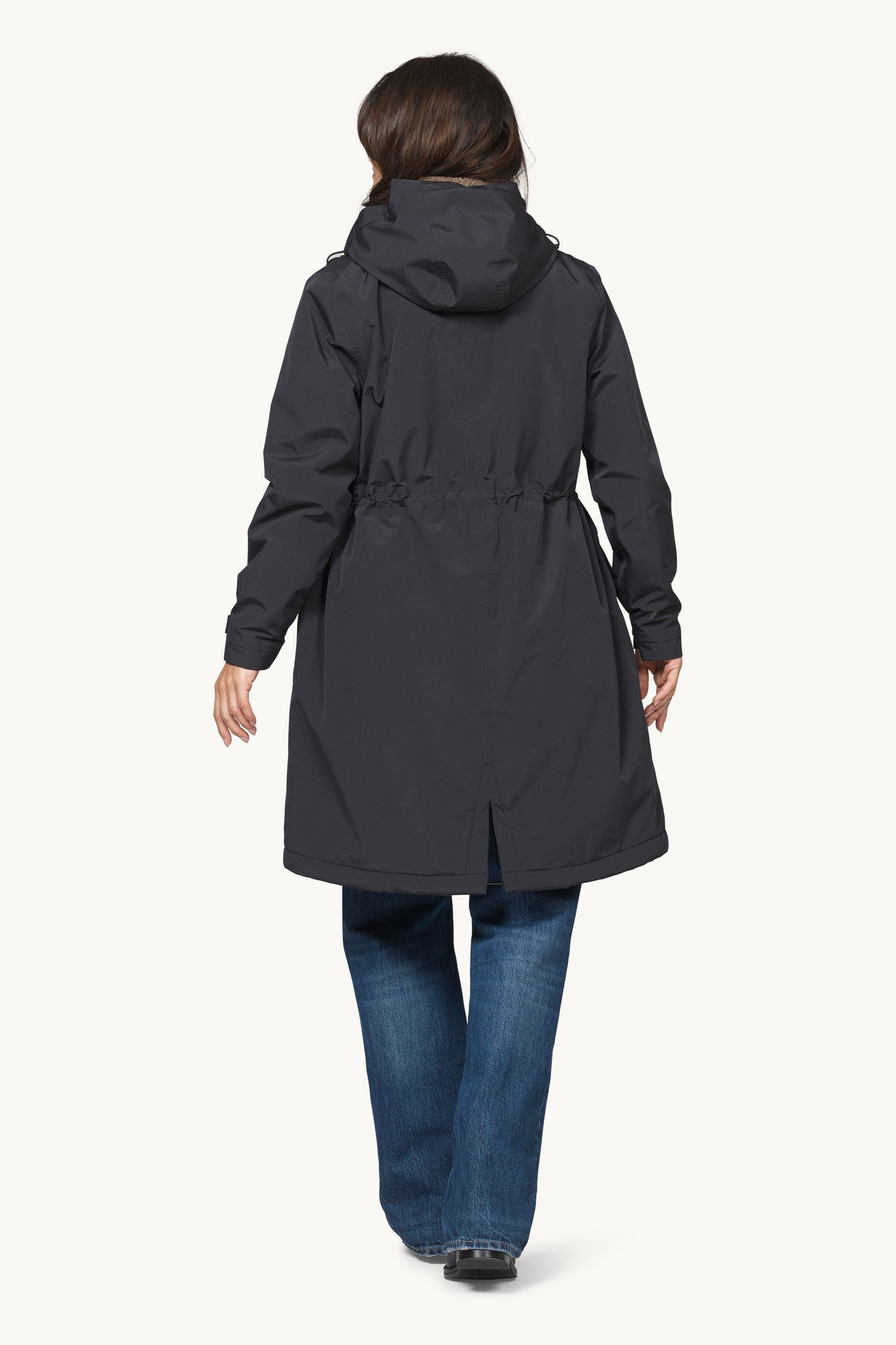 Softshell-Regenmantel - Black