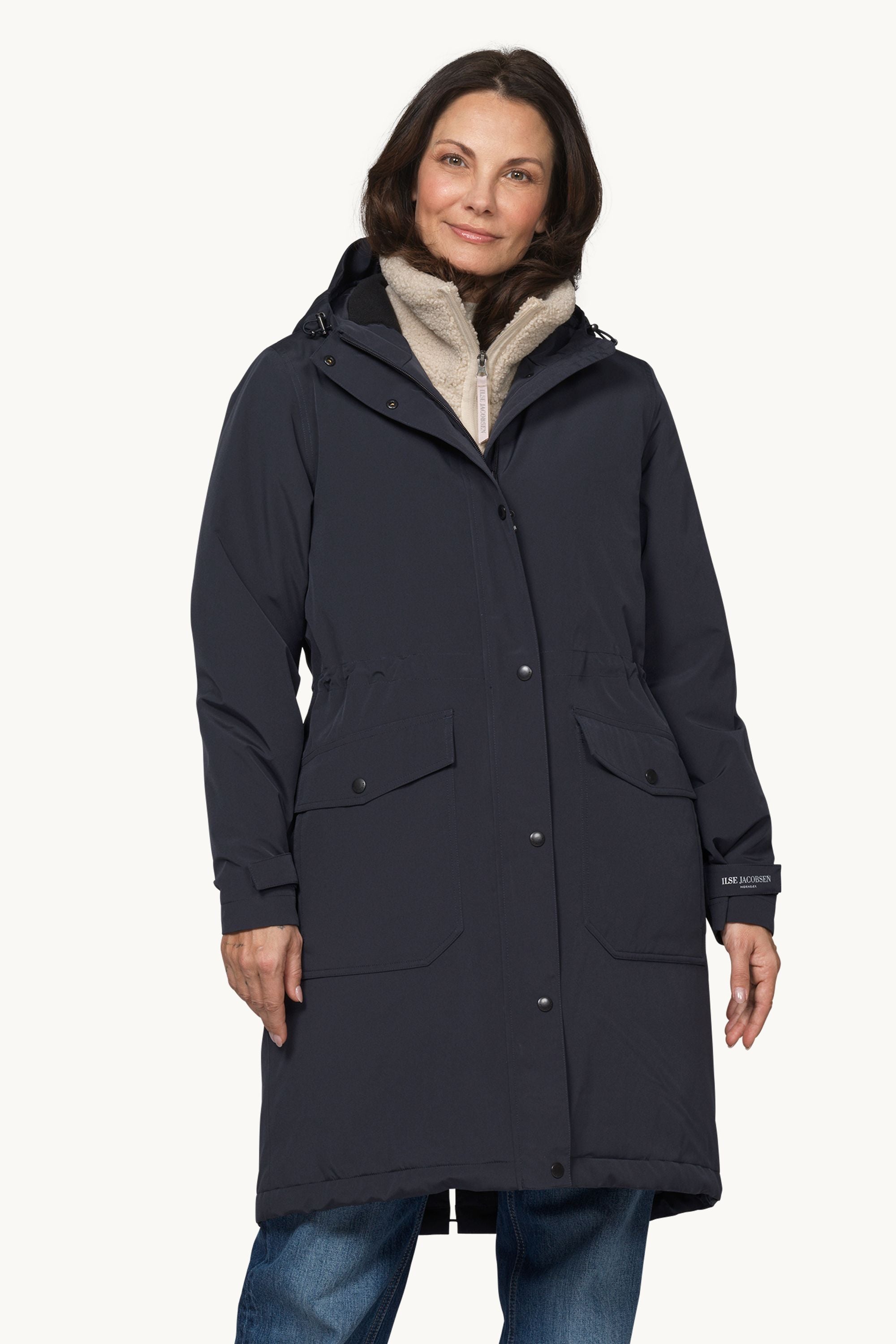 Softshell-Regenmantel - Dark Indigo