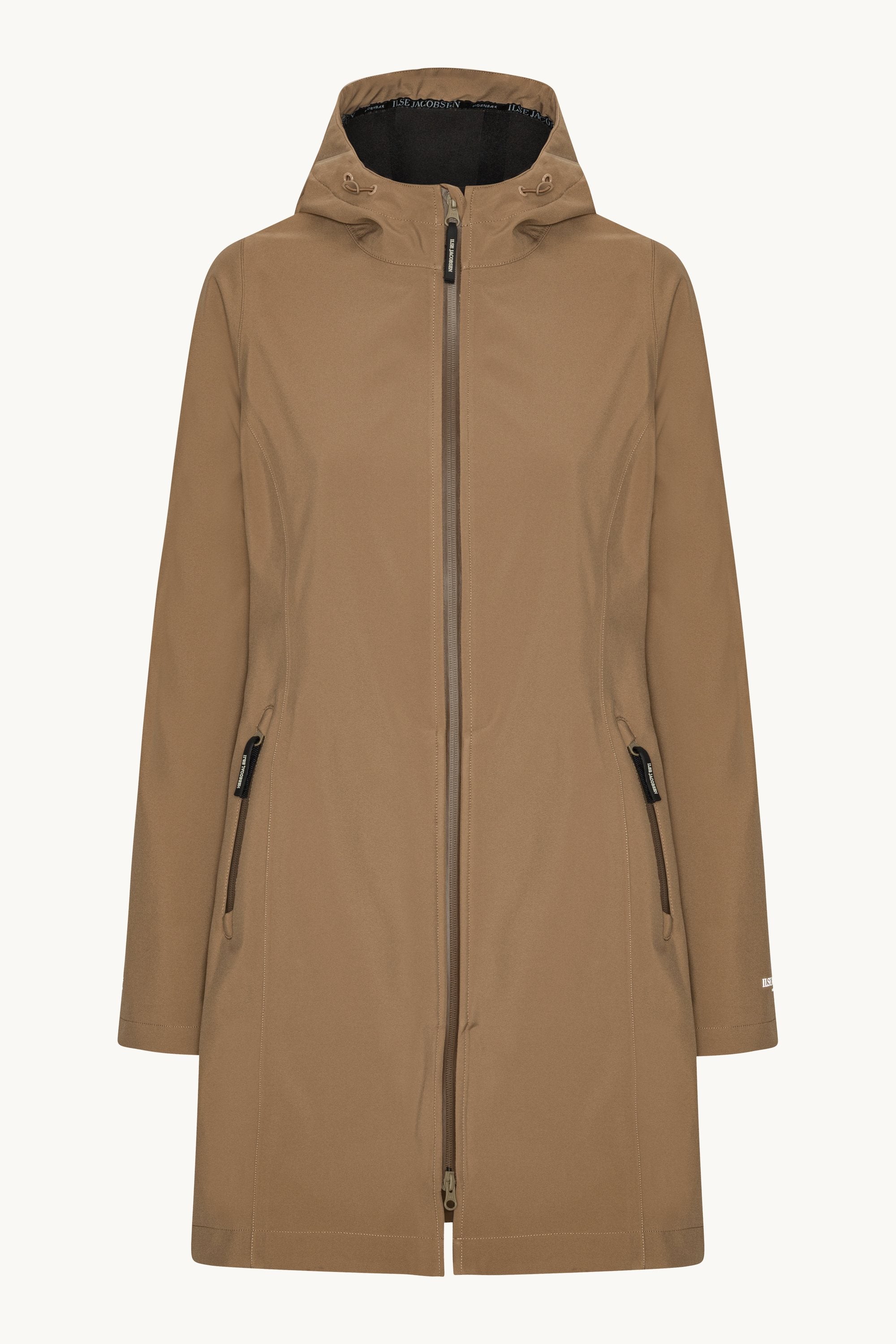 Softshell-Regenmantel - Mocca