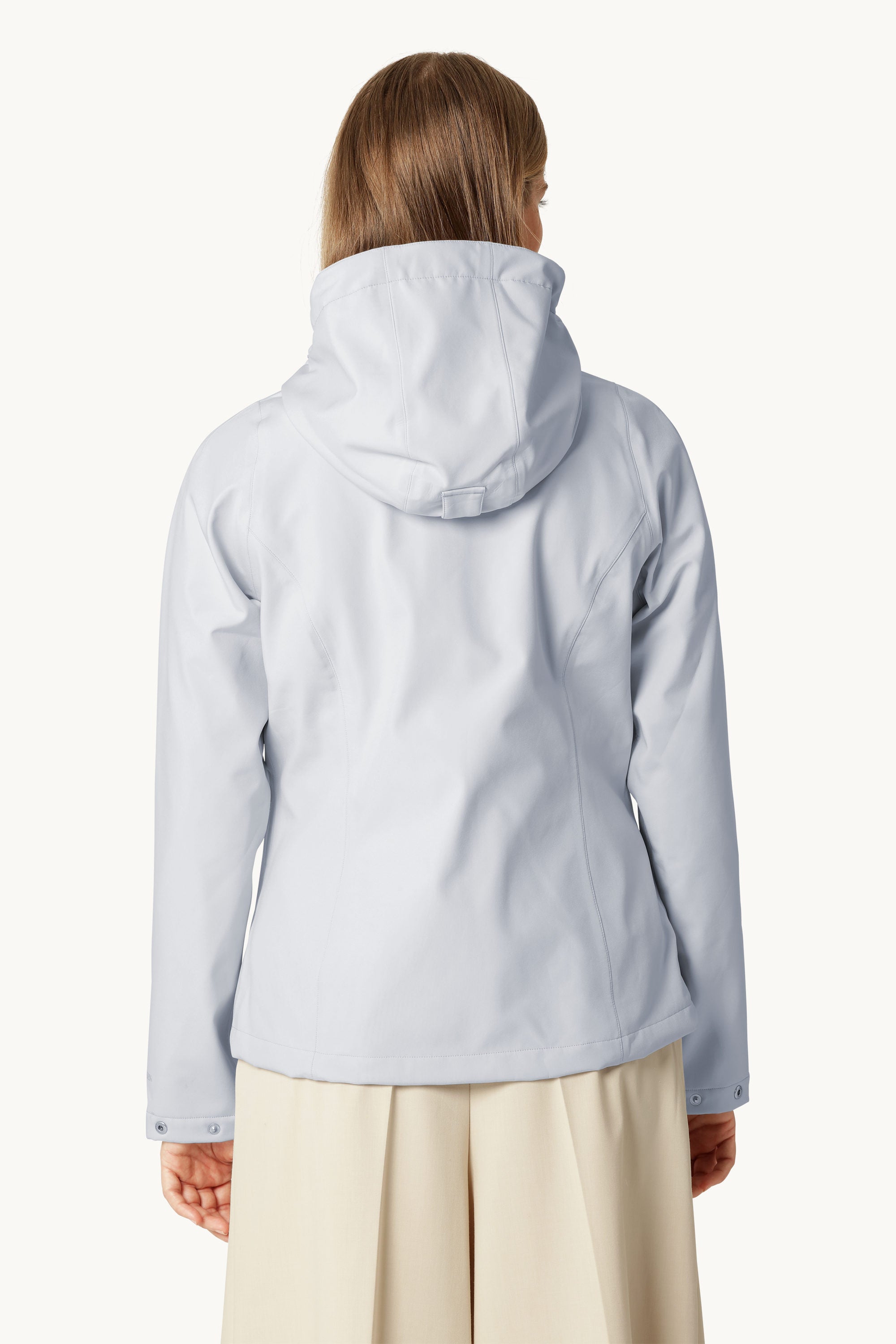 Kurzer Softshell Regenmantel - Heather