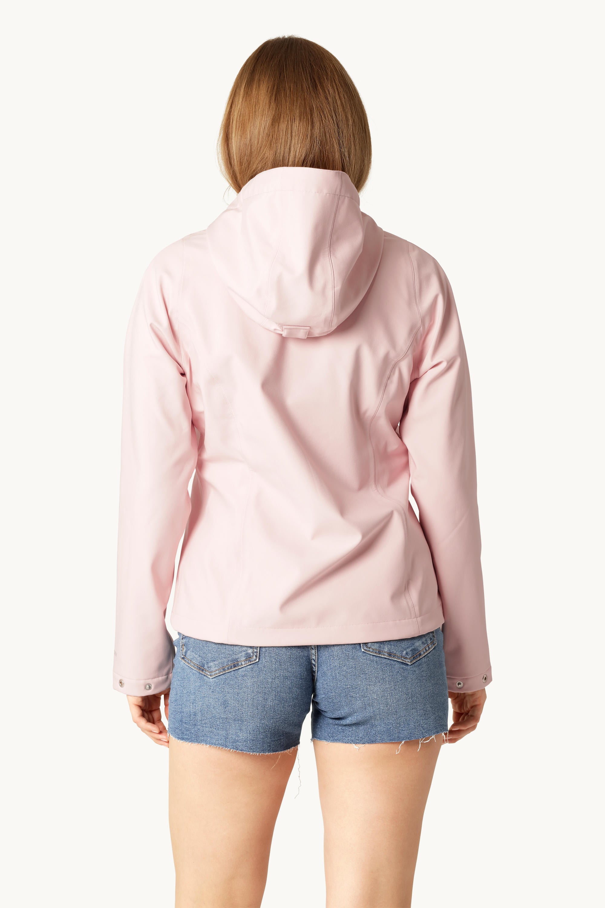 Kurzer Softshell Regenmantel - Lotus