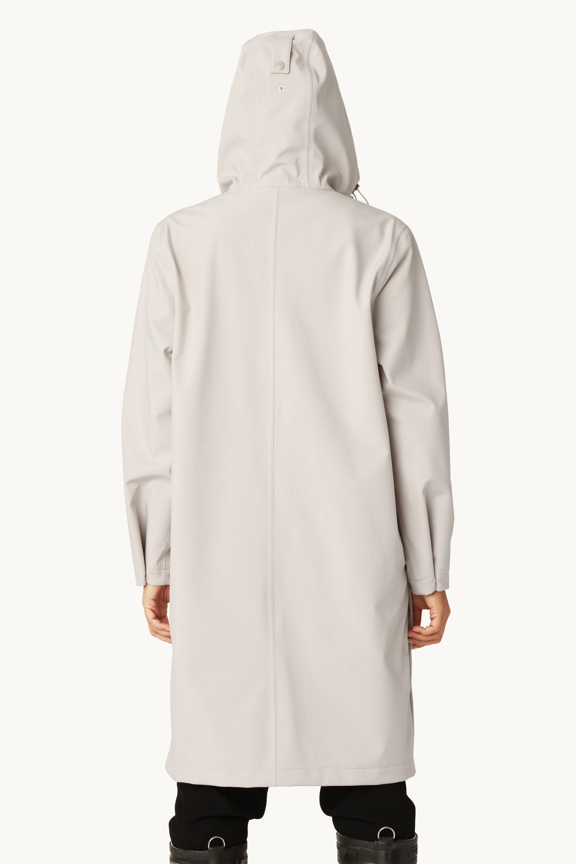 Long Softshell Raincoat - Chateau Gray