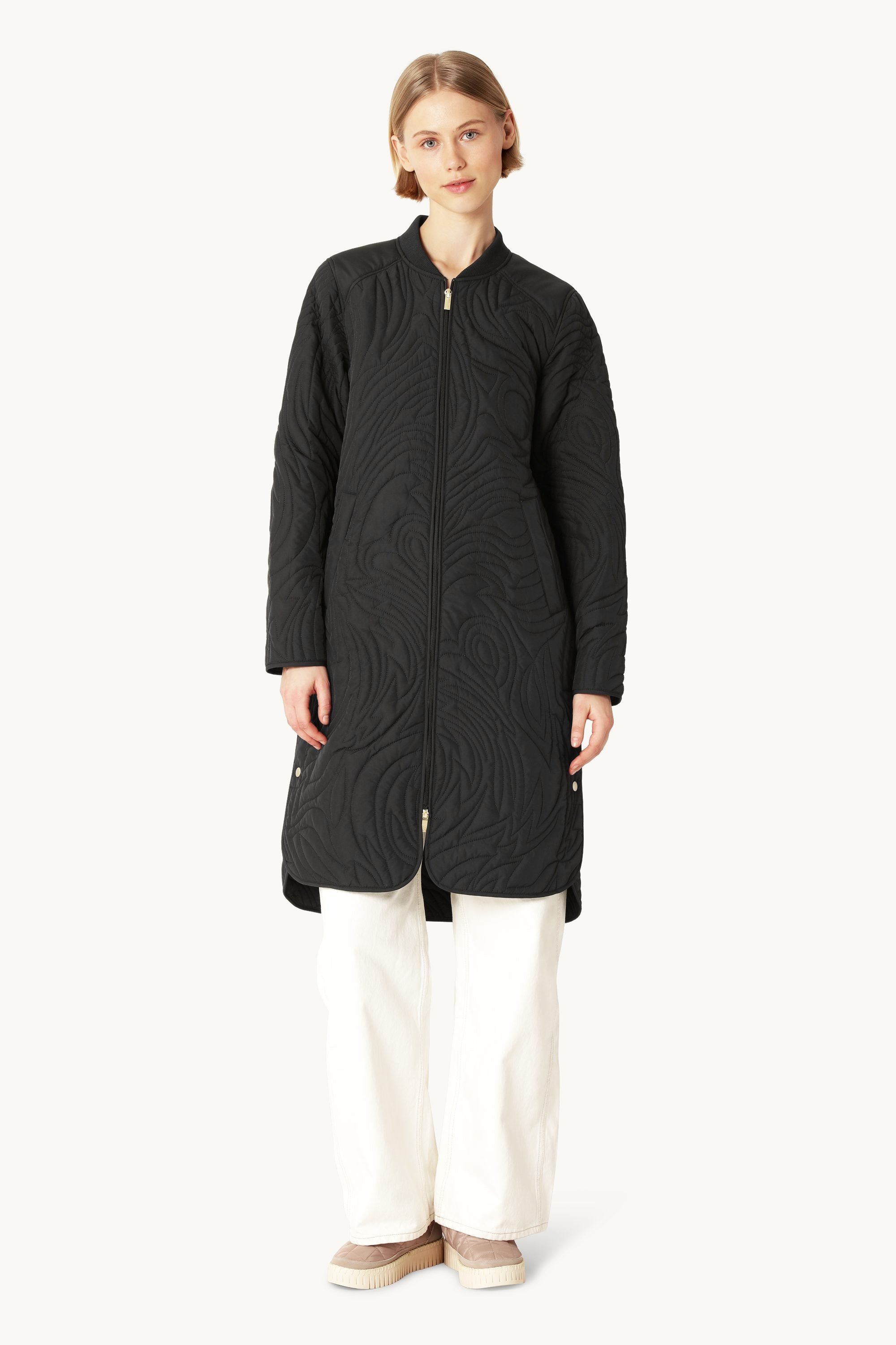 Steppjacke - Black