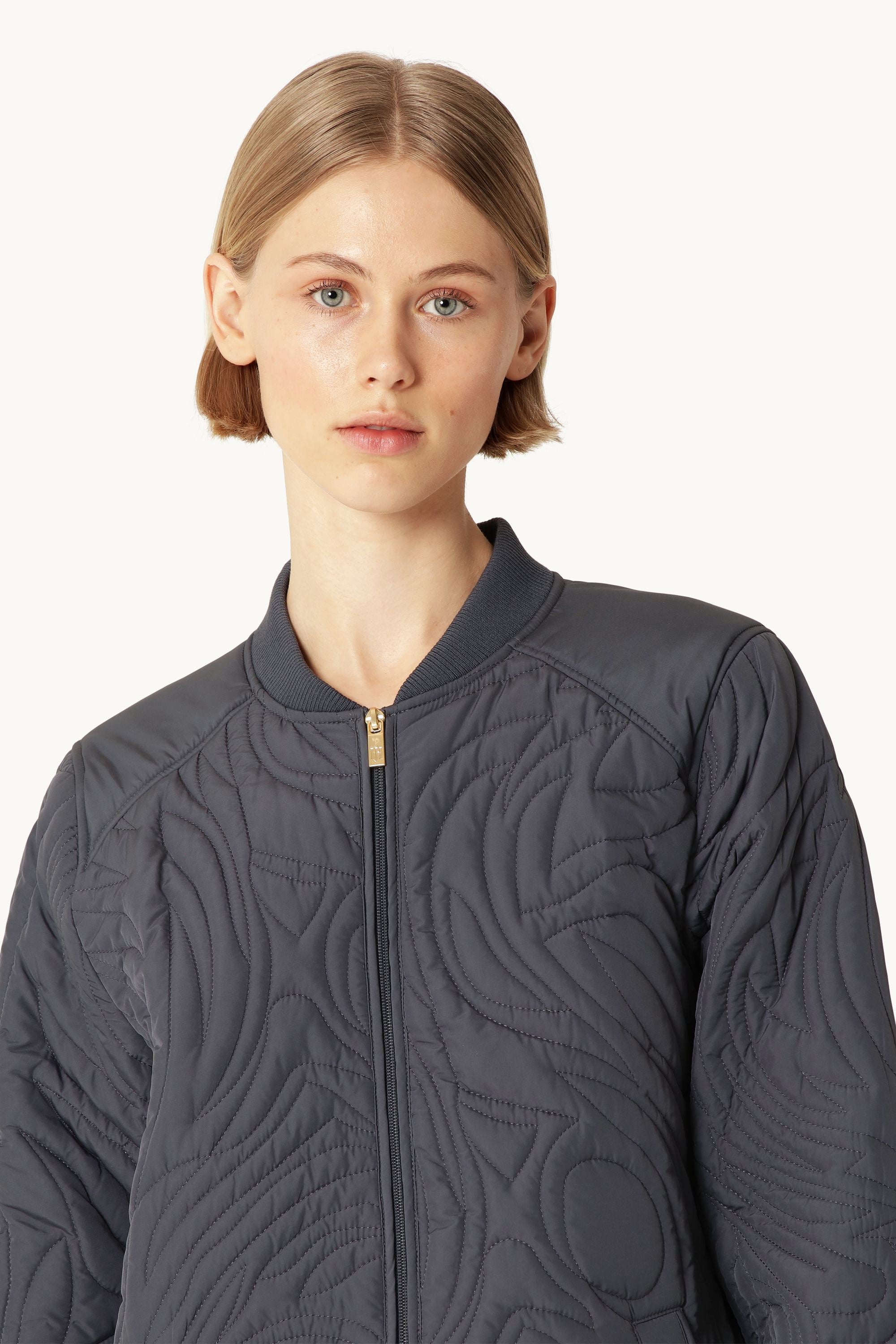 Steppjacke - Ombre Blue