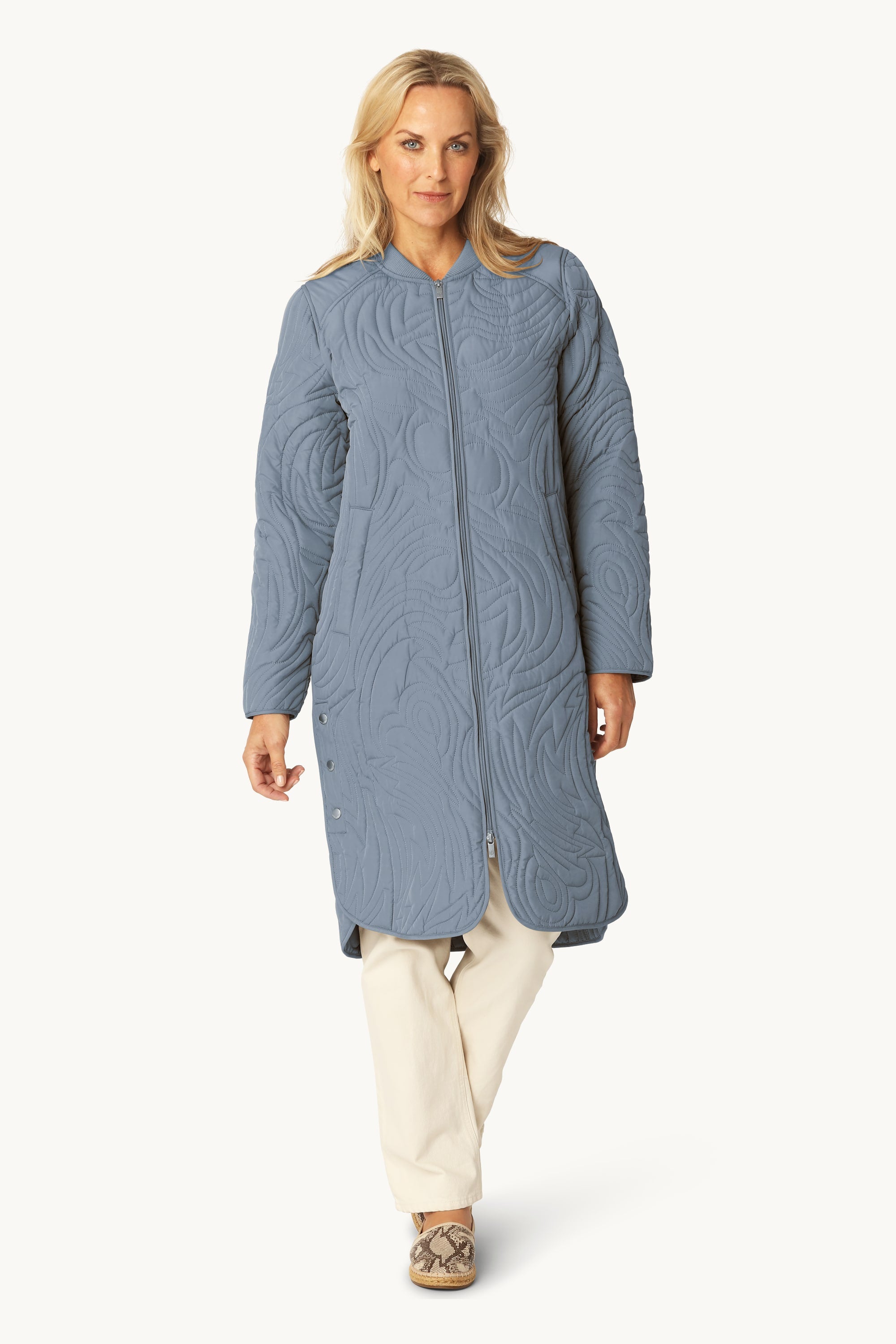 Steppjacke - Grey Blue