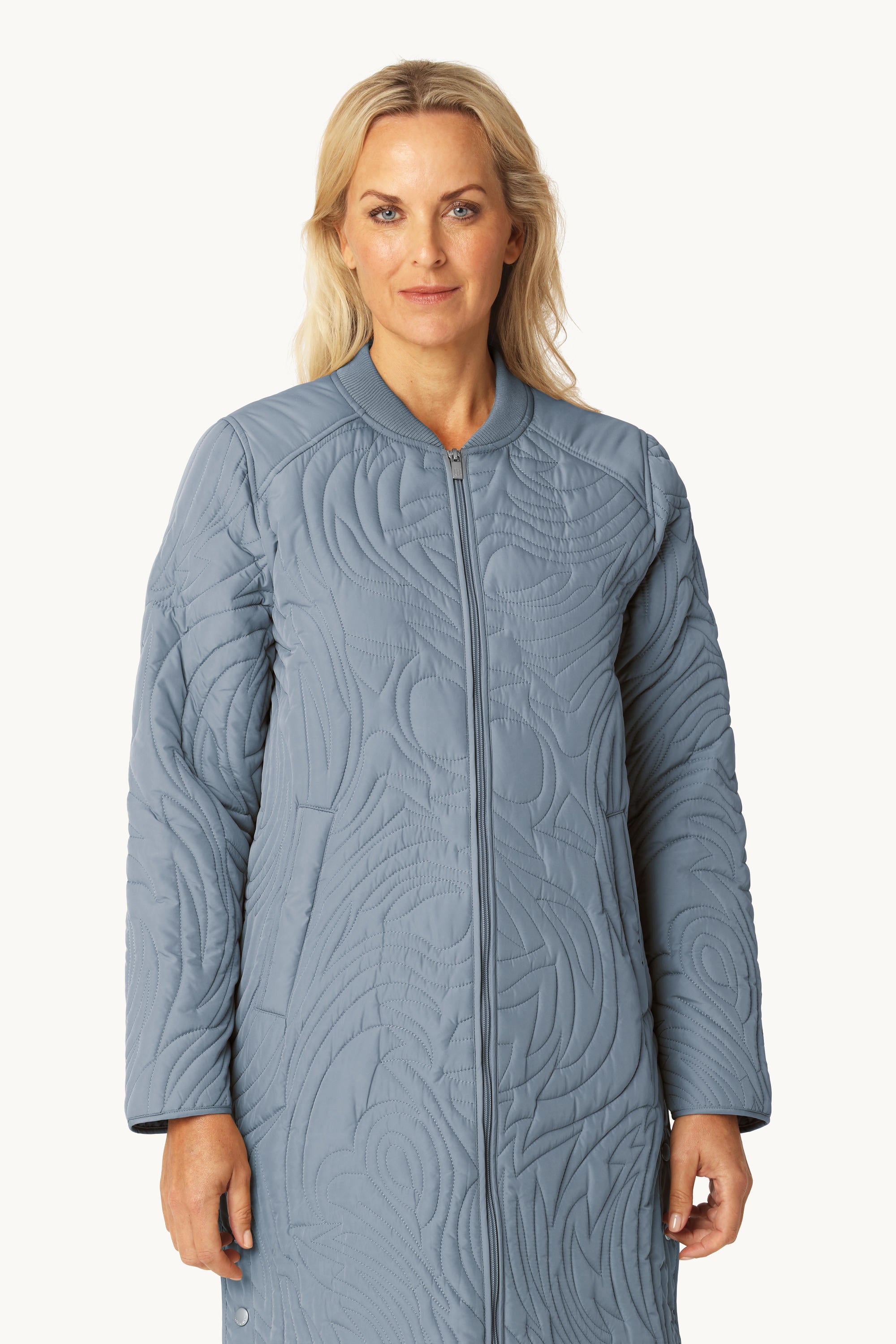 Steppjacke - Grey Blue